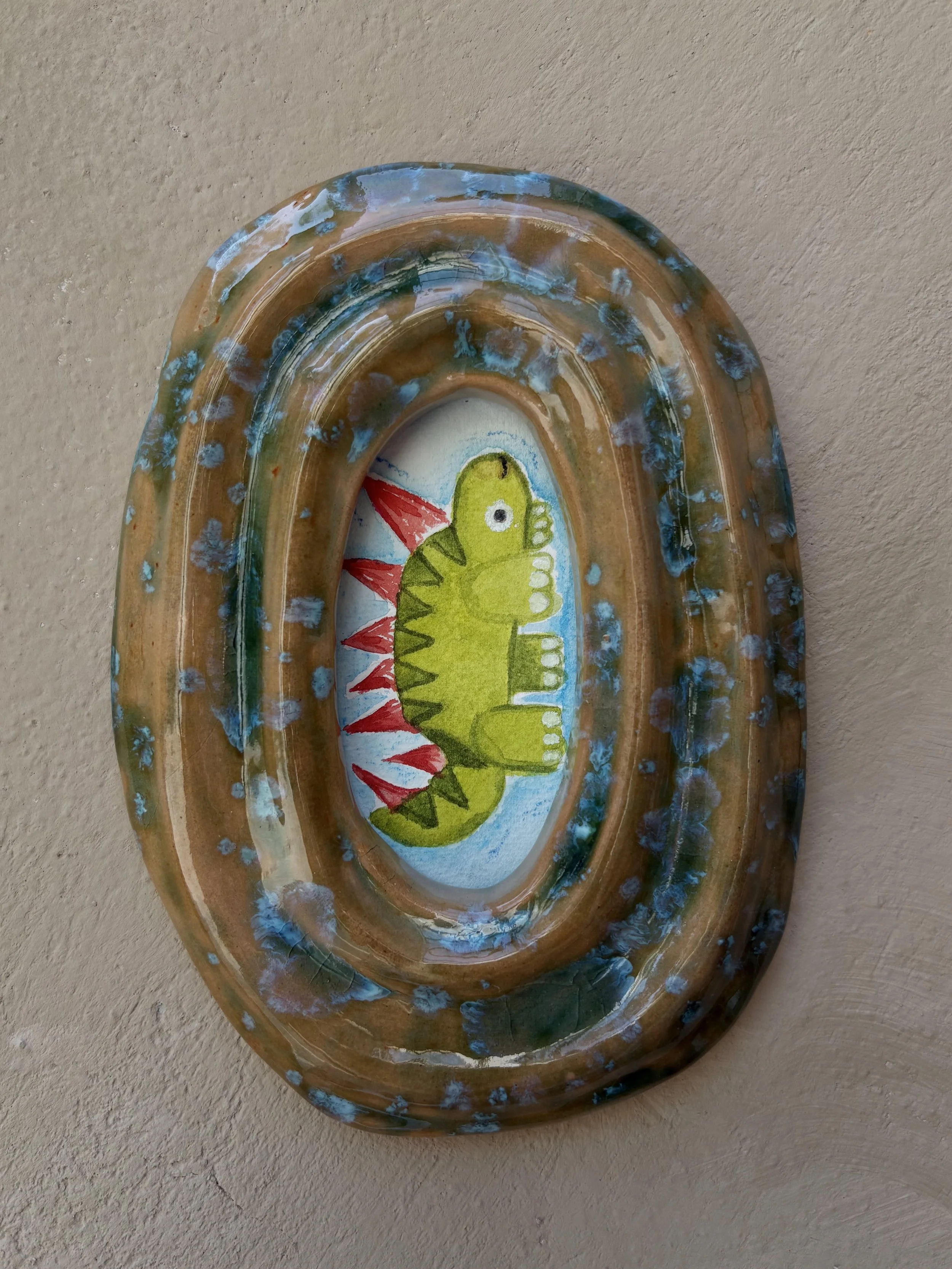 Dino ceramic frame