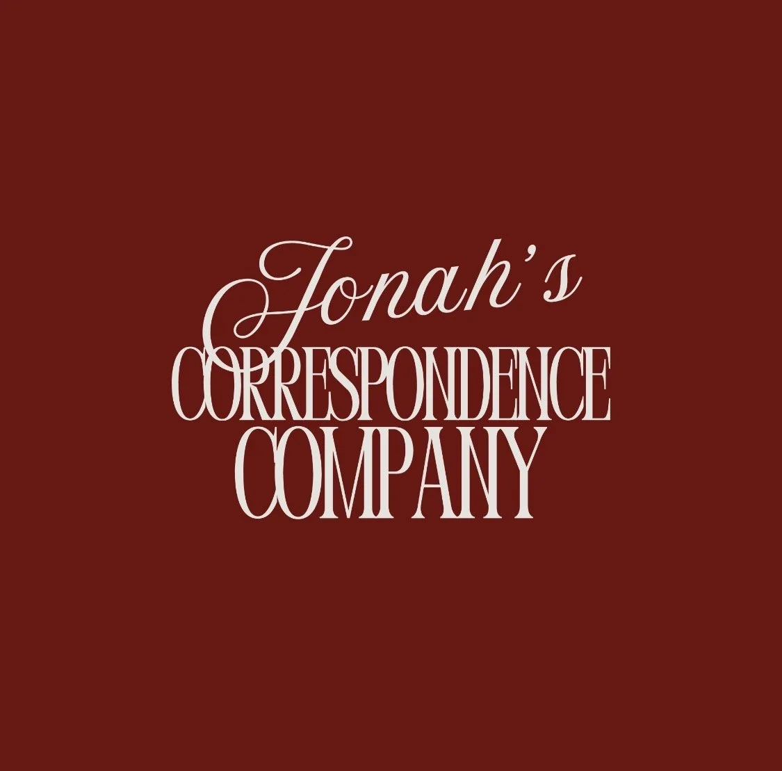 Jonah's Correspondence Co.