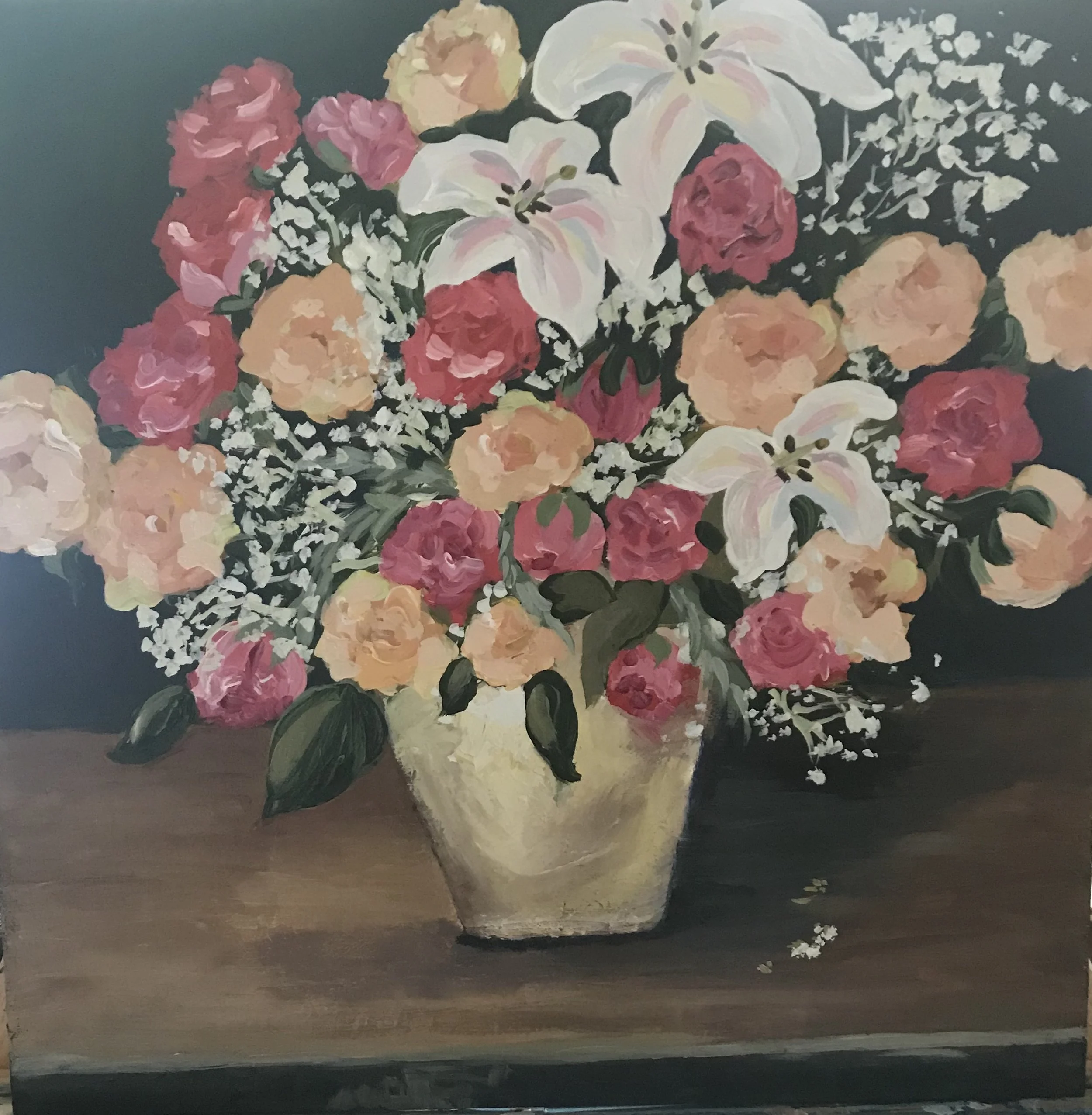 Yolanda's Flowers by Laura Torres
