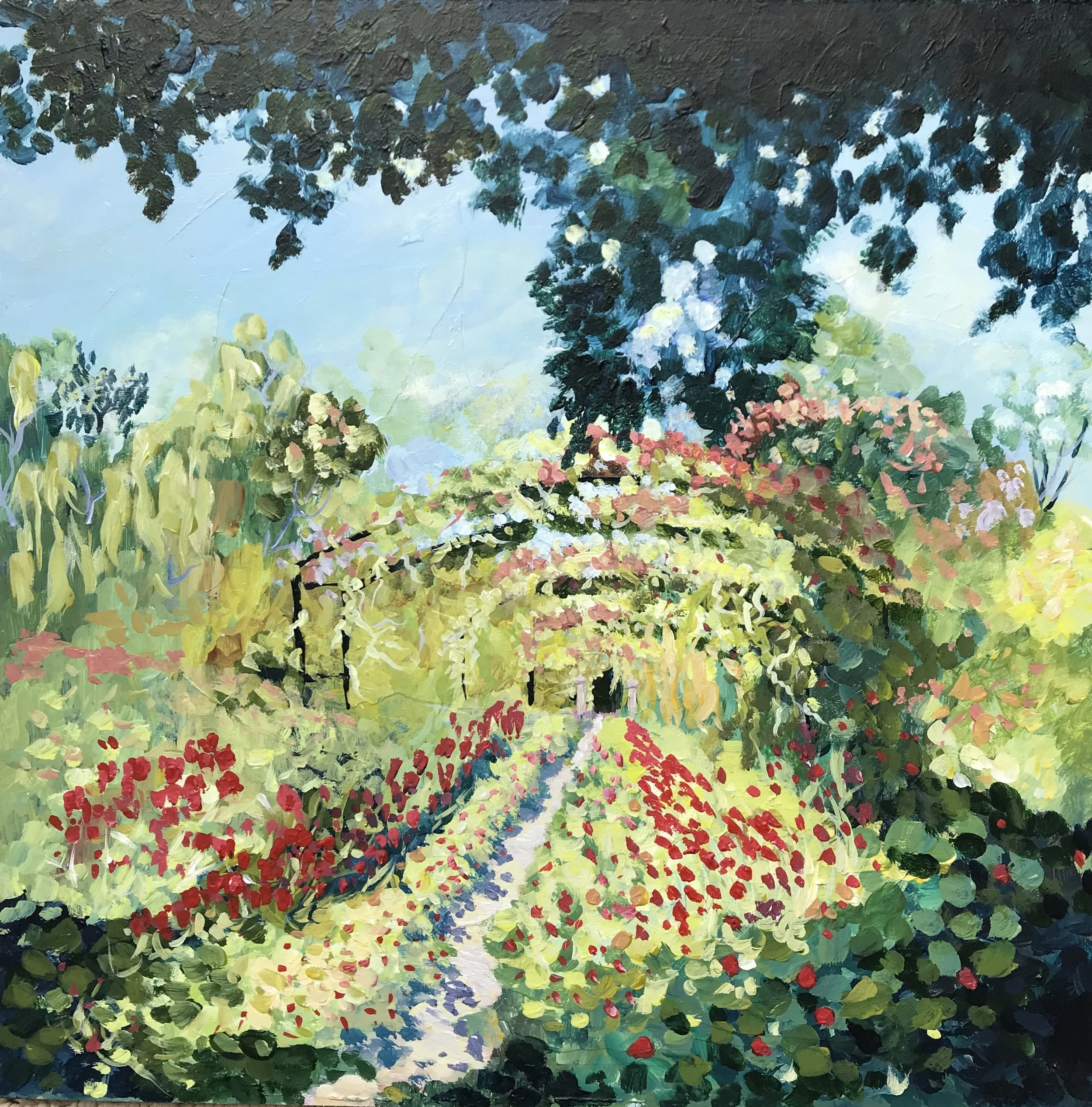 Monet's Garden by Laura Torres

