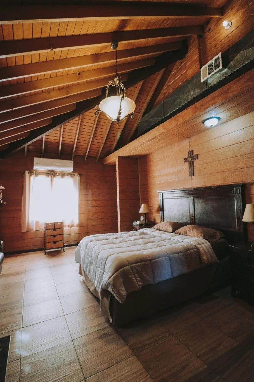 Queen Bedroom • Queen Bed • Private Bathroom