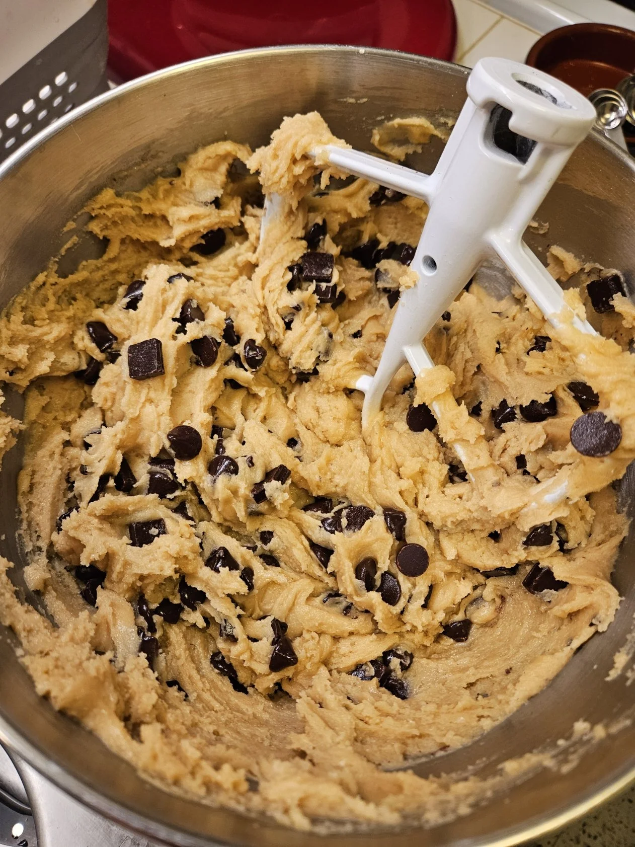 Cookie dough batter