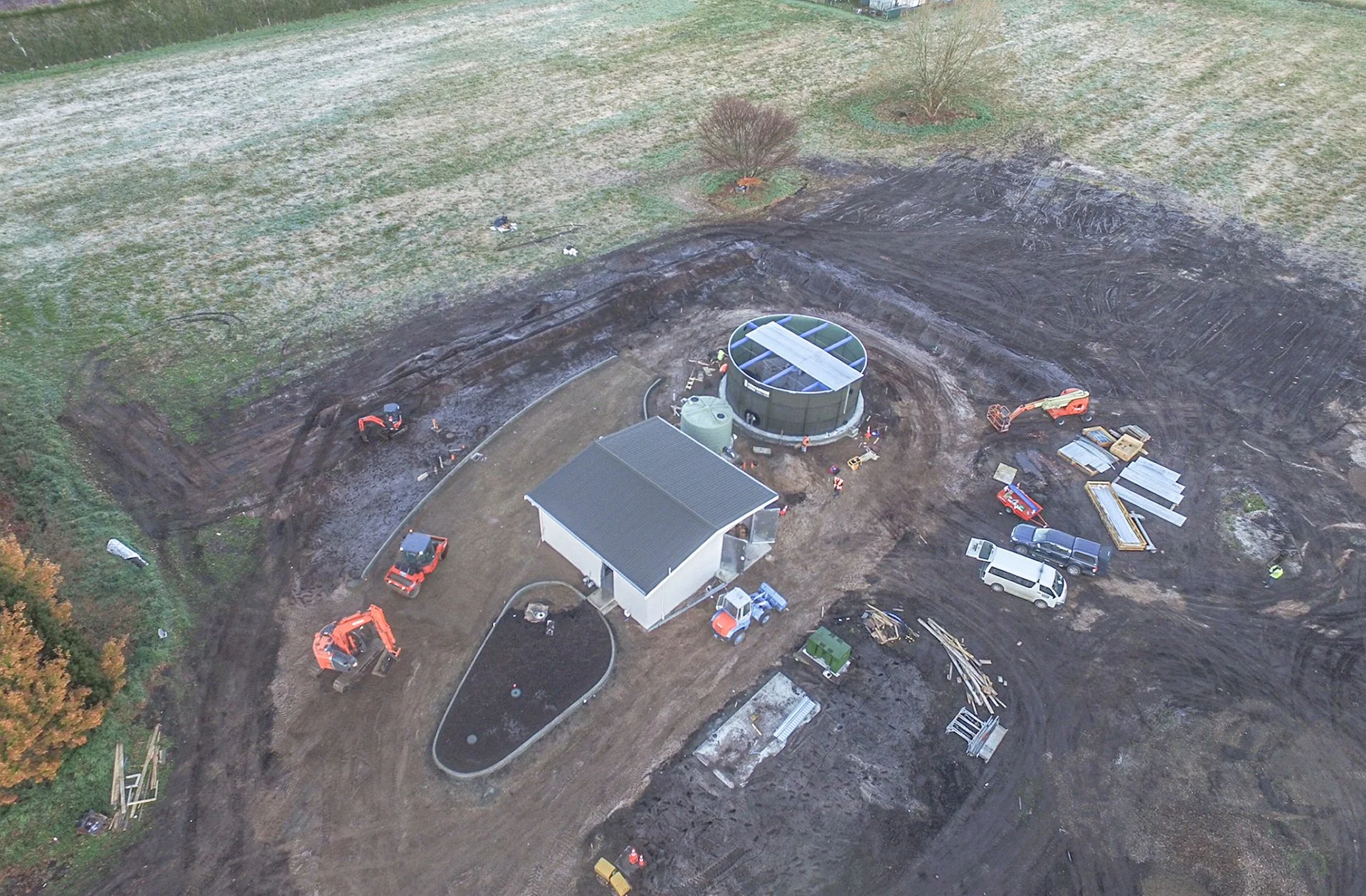 An Image of A Water Supply Bore Tank