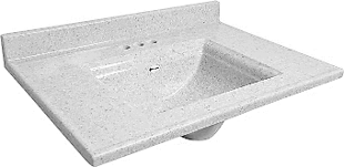 Cultured Marble: Frost 