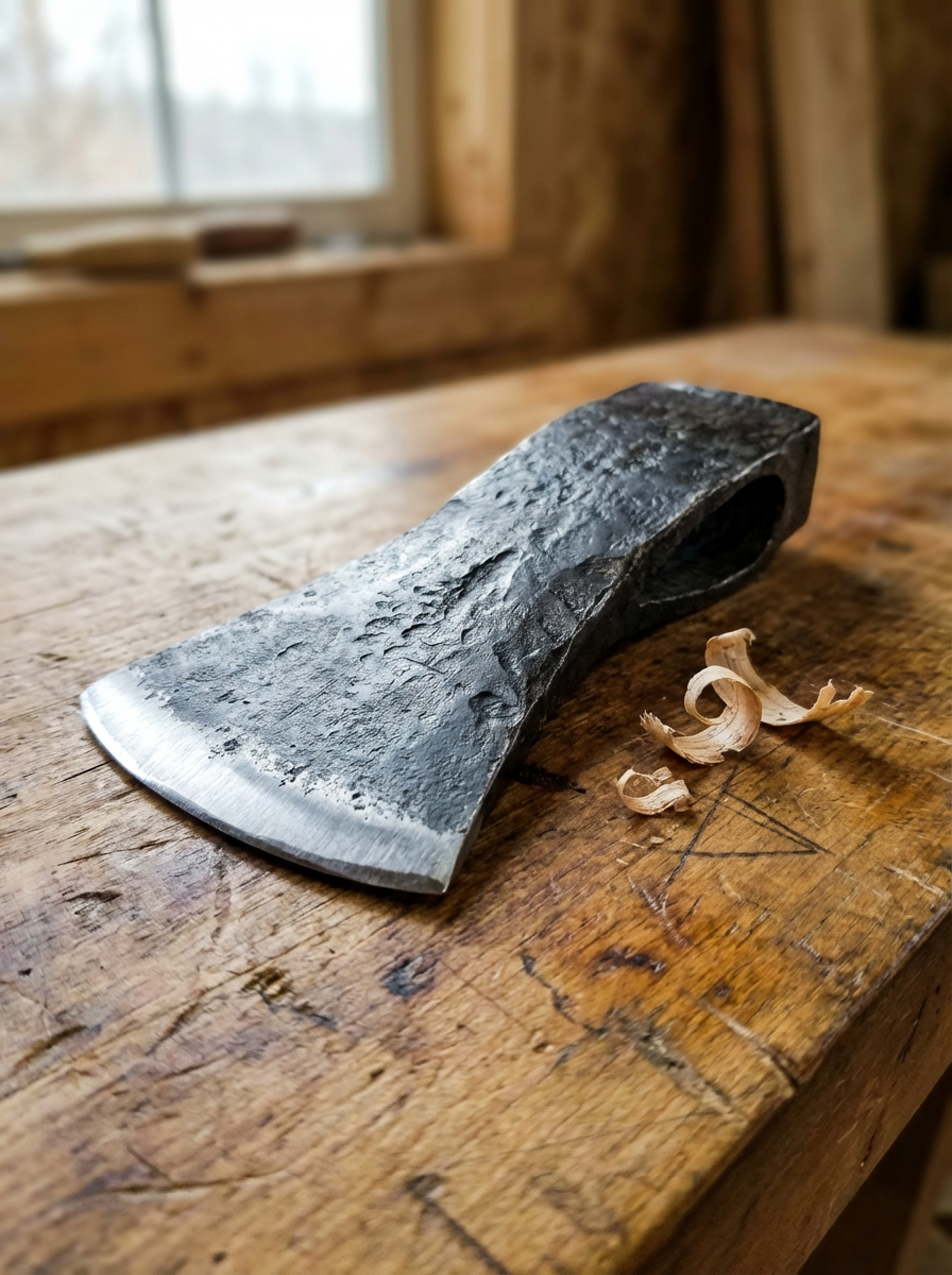 Forged Axe Head