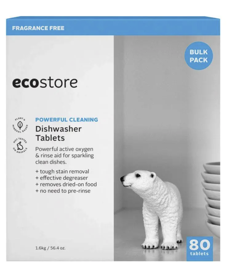 【天母面交專區】ecostore 環保洗碗機錠(80入)｜一盒 NT$ 790