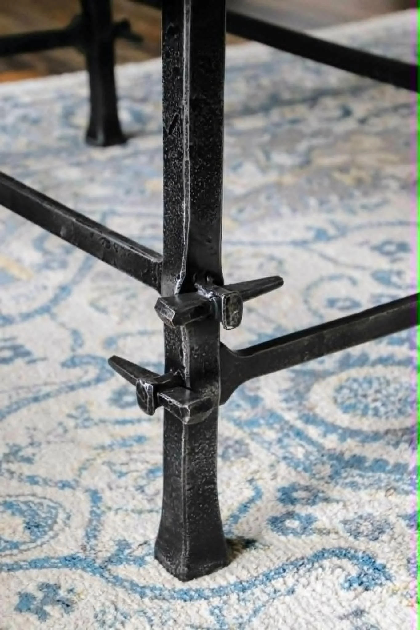 Hand-forged traditional joinery