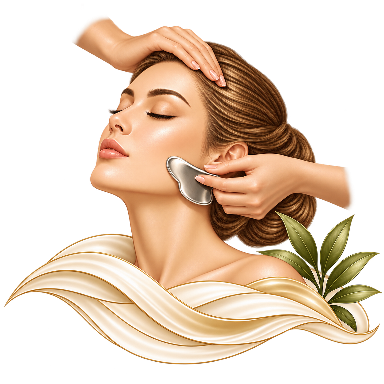 Myofascial Gua Sha Face Massage
