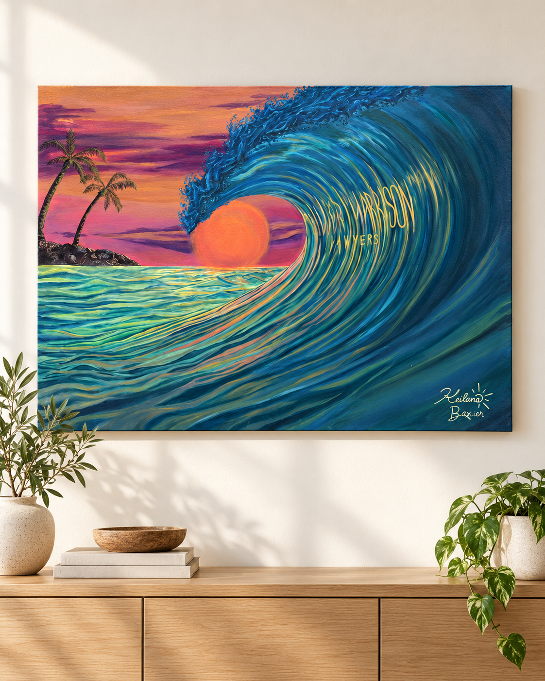 "Golden Hour" - Acrylic