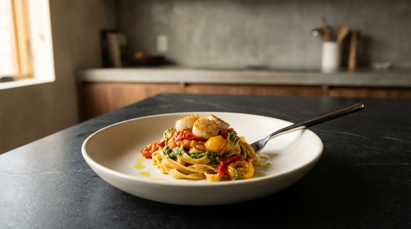 Handcrafted Pasta Dish