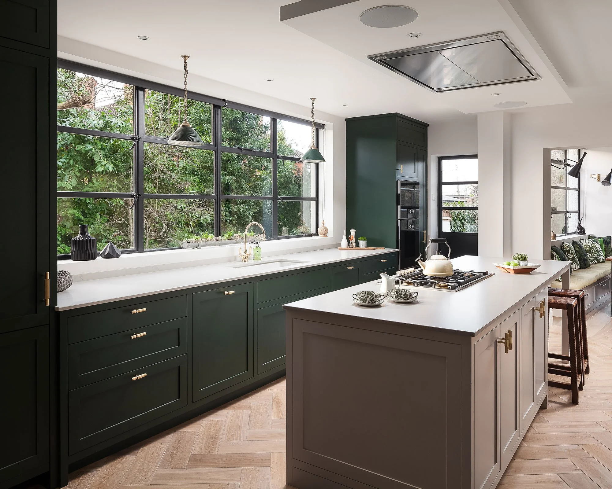 An image of a modern kitchen