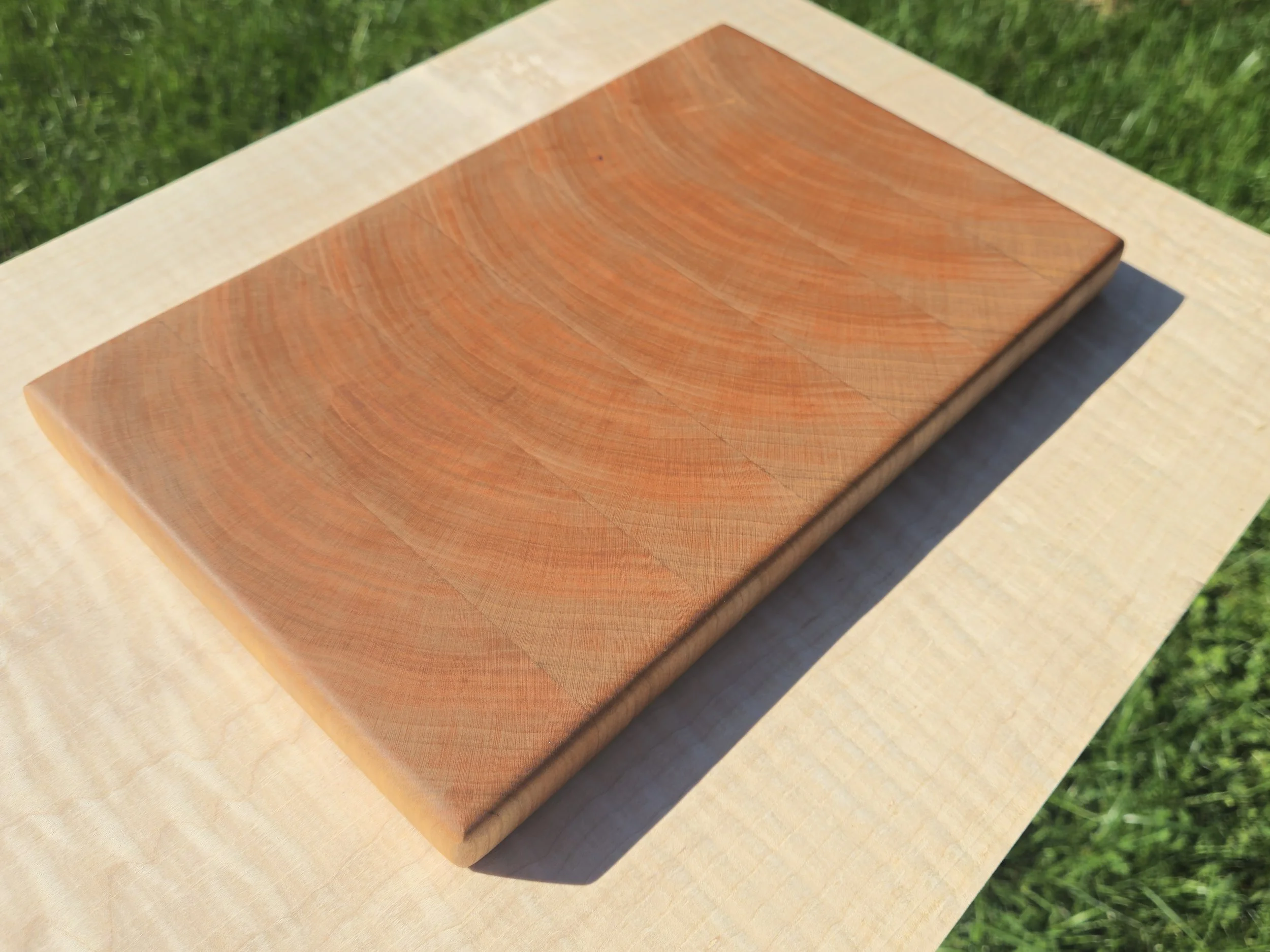 End Grain Cherry Cutting Board