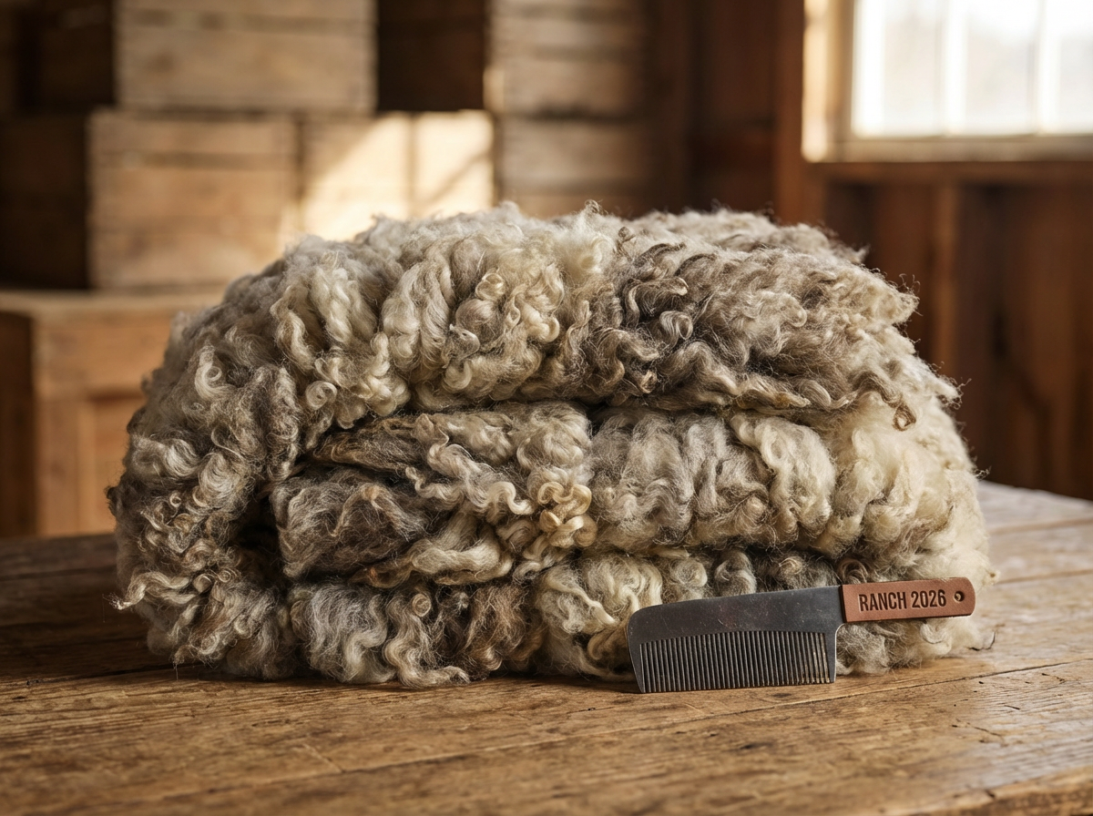 Raw Wool Fleece