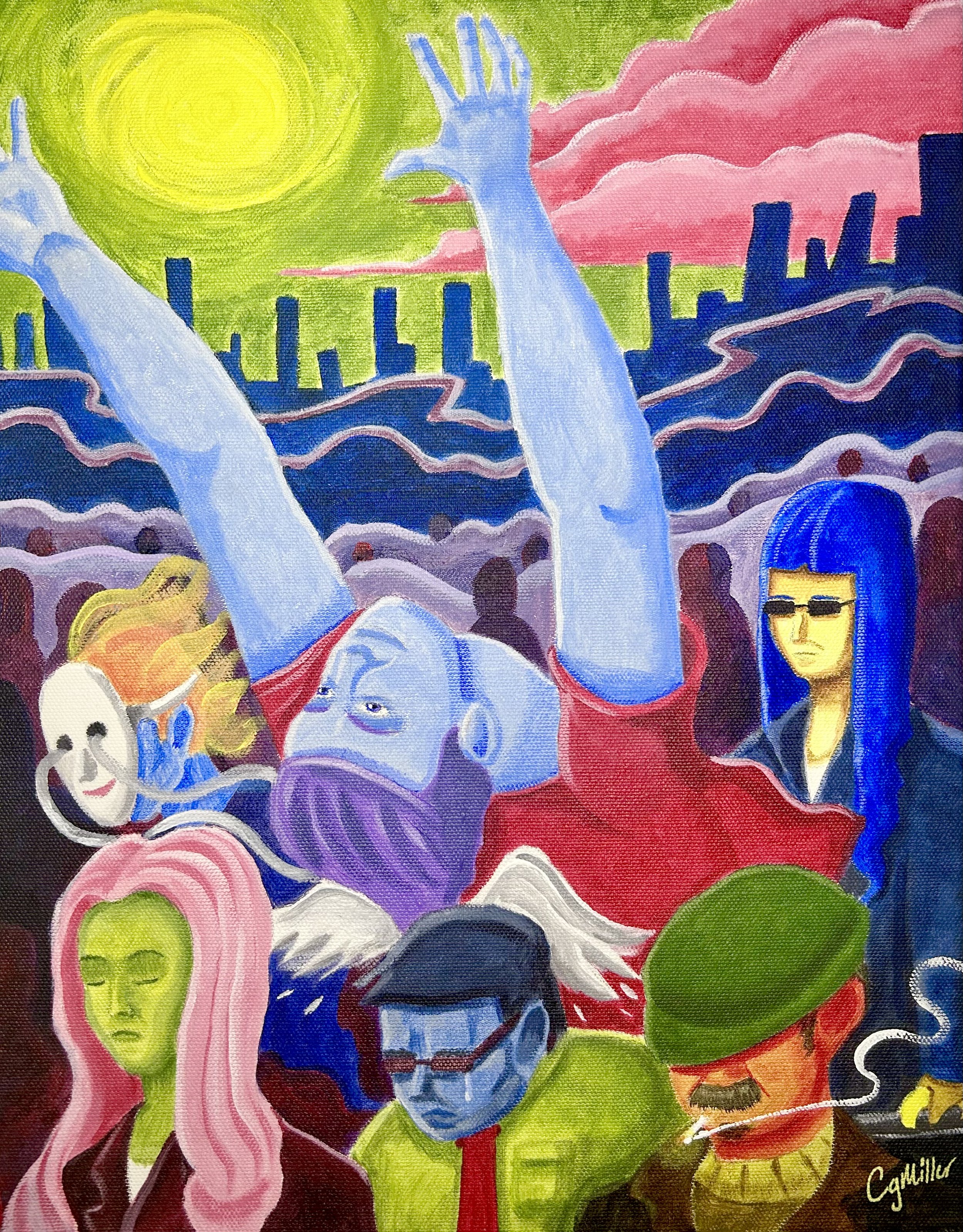 "Eyes To See" Art Print 8" x 10"