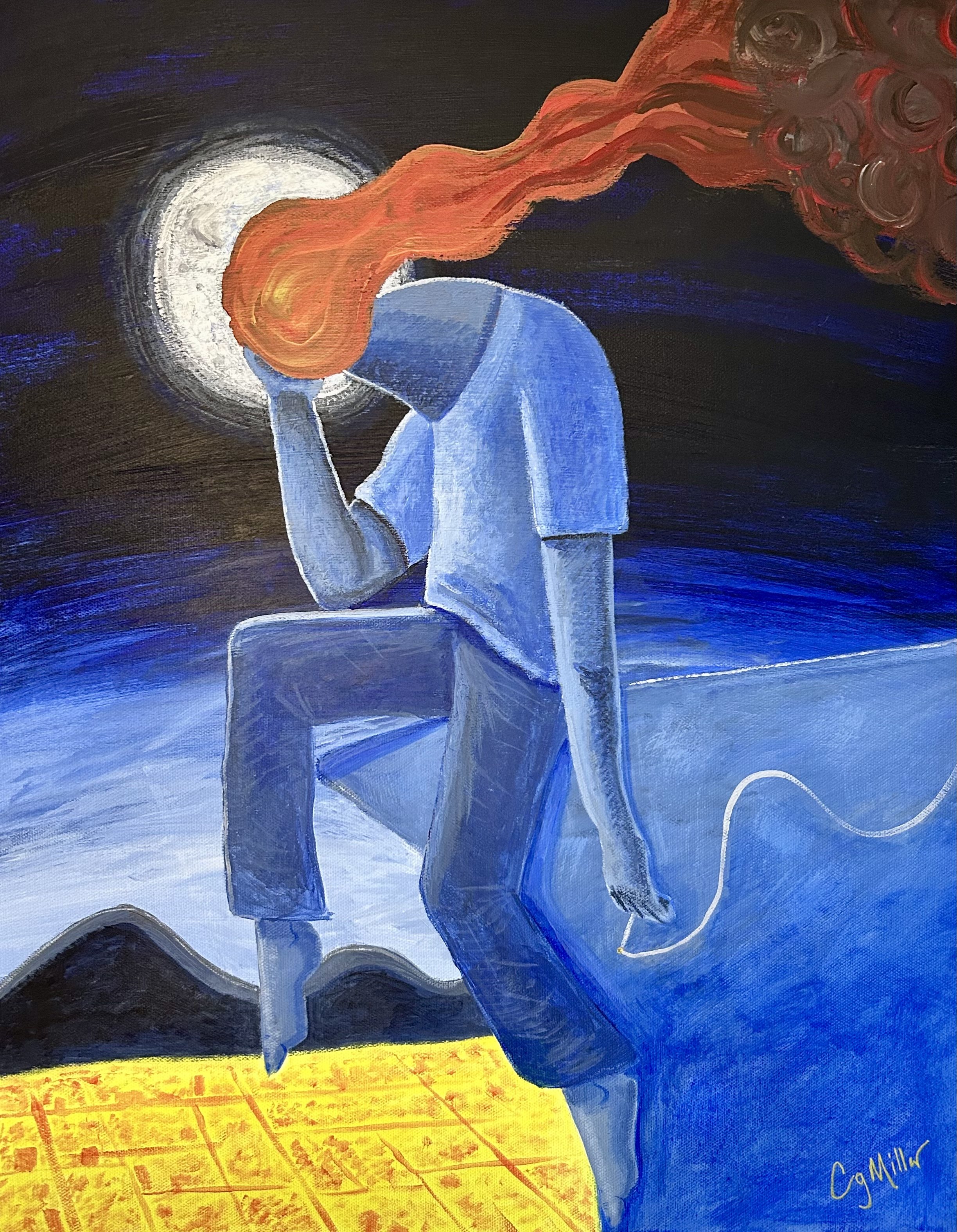 "Loner" Art Print 8" x 10"