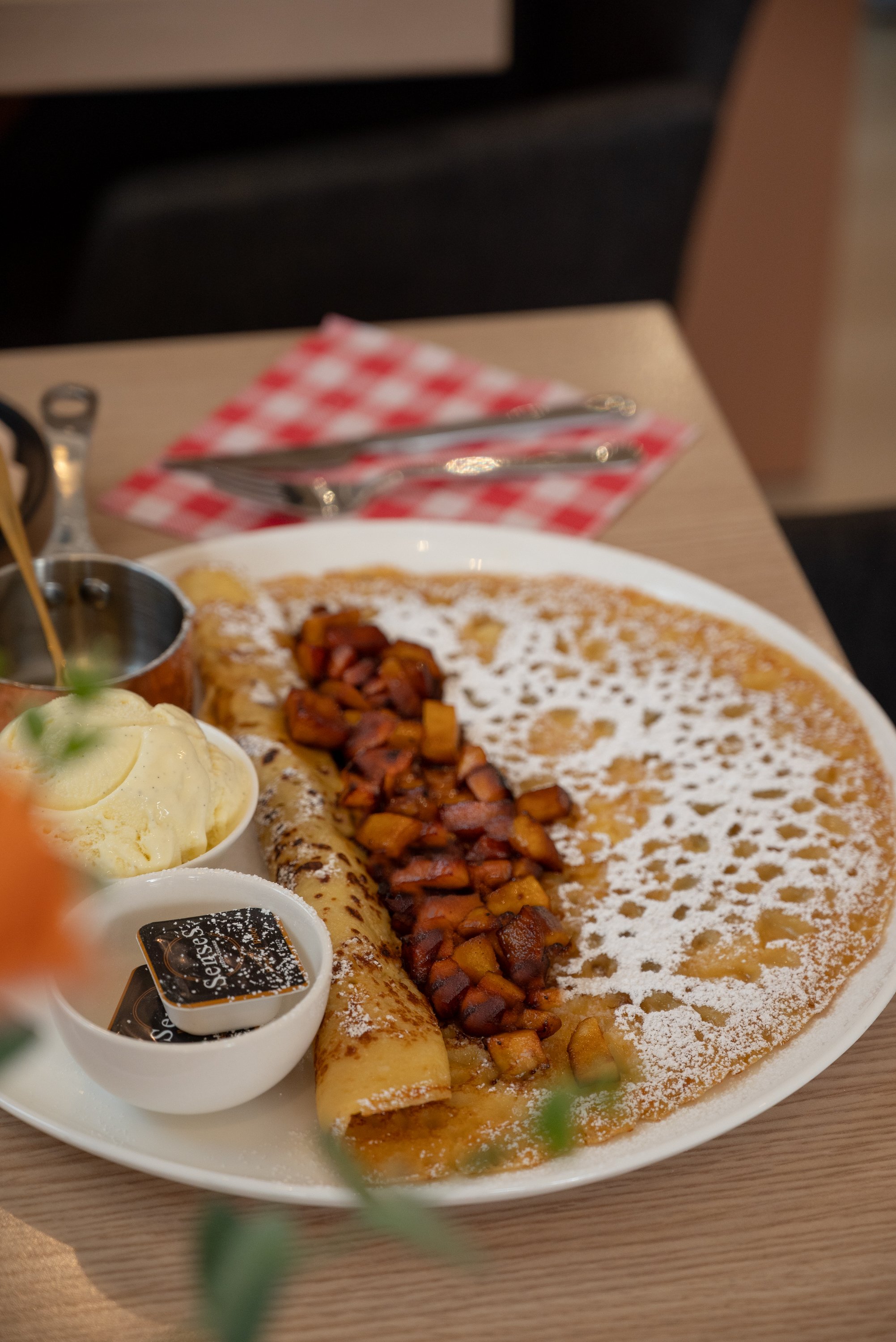 Heerlijke pannenkoek van Lizzies Pancakes