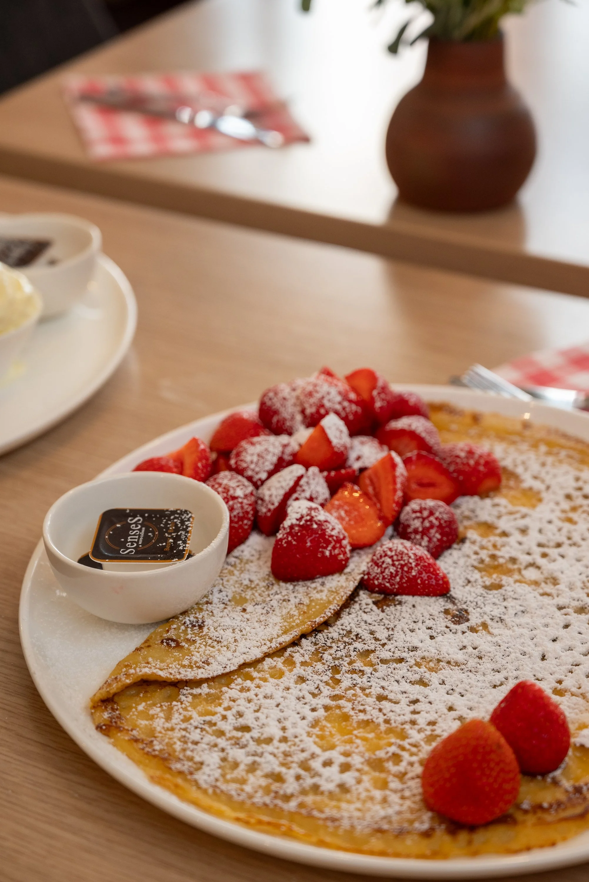 Heerlijke pannenkoek van Lizzies Pancakes