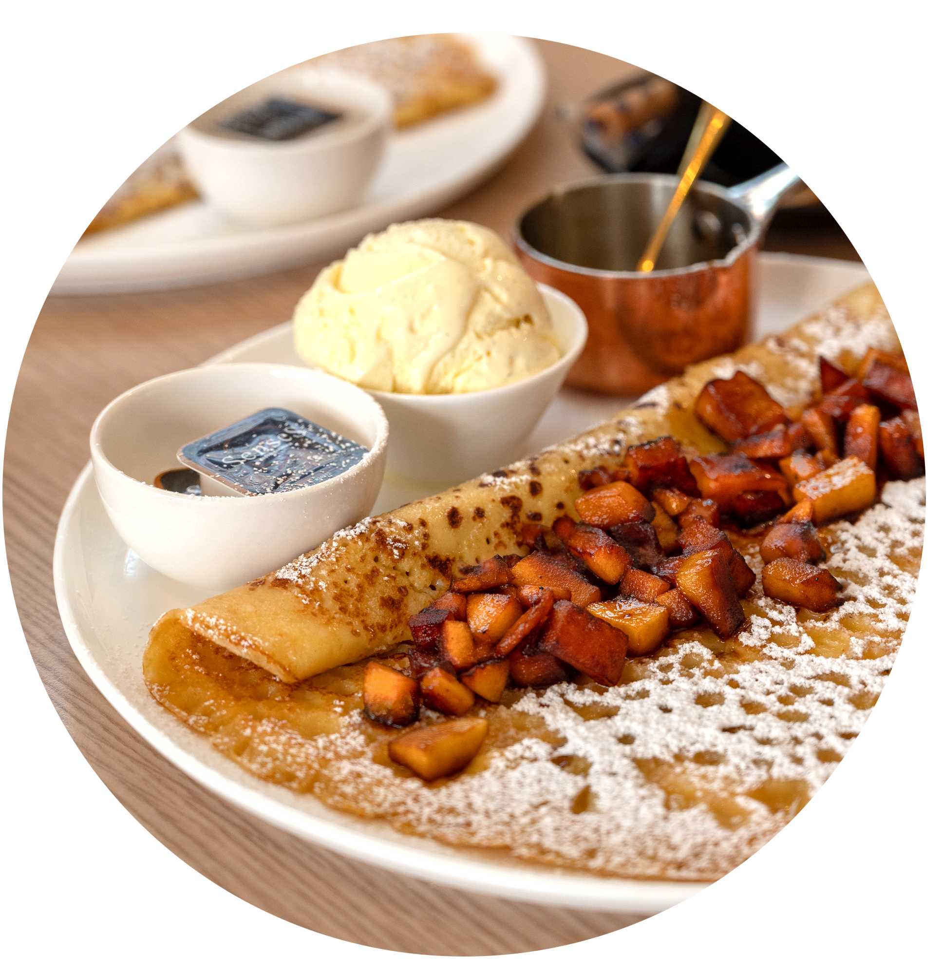 Lizzies Pancakes, heerlijk XL pannenkoek