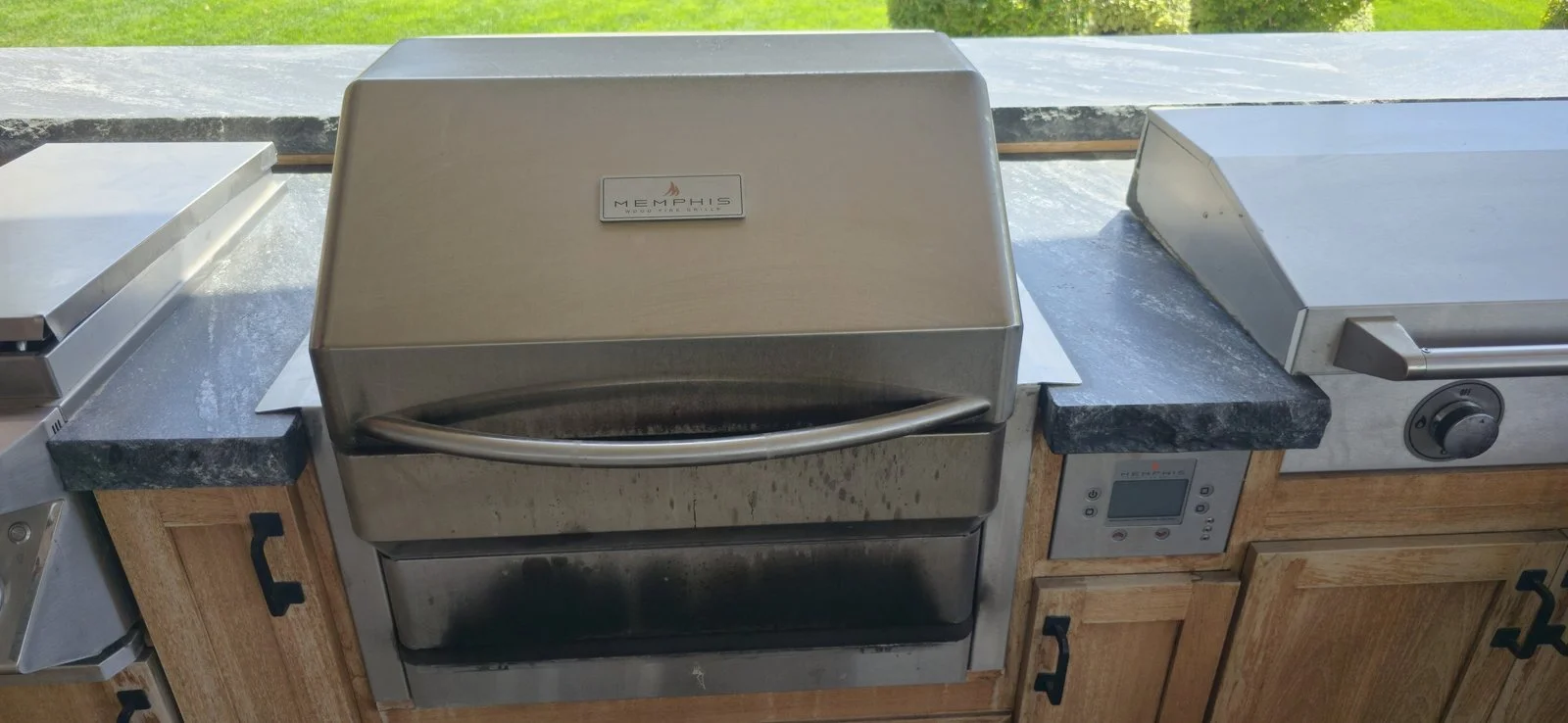 Before — Grill exterior