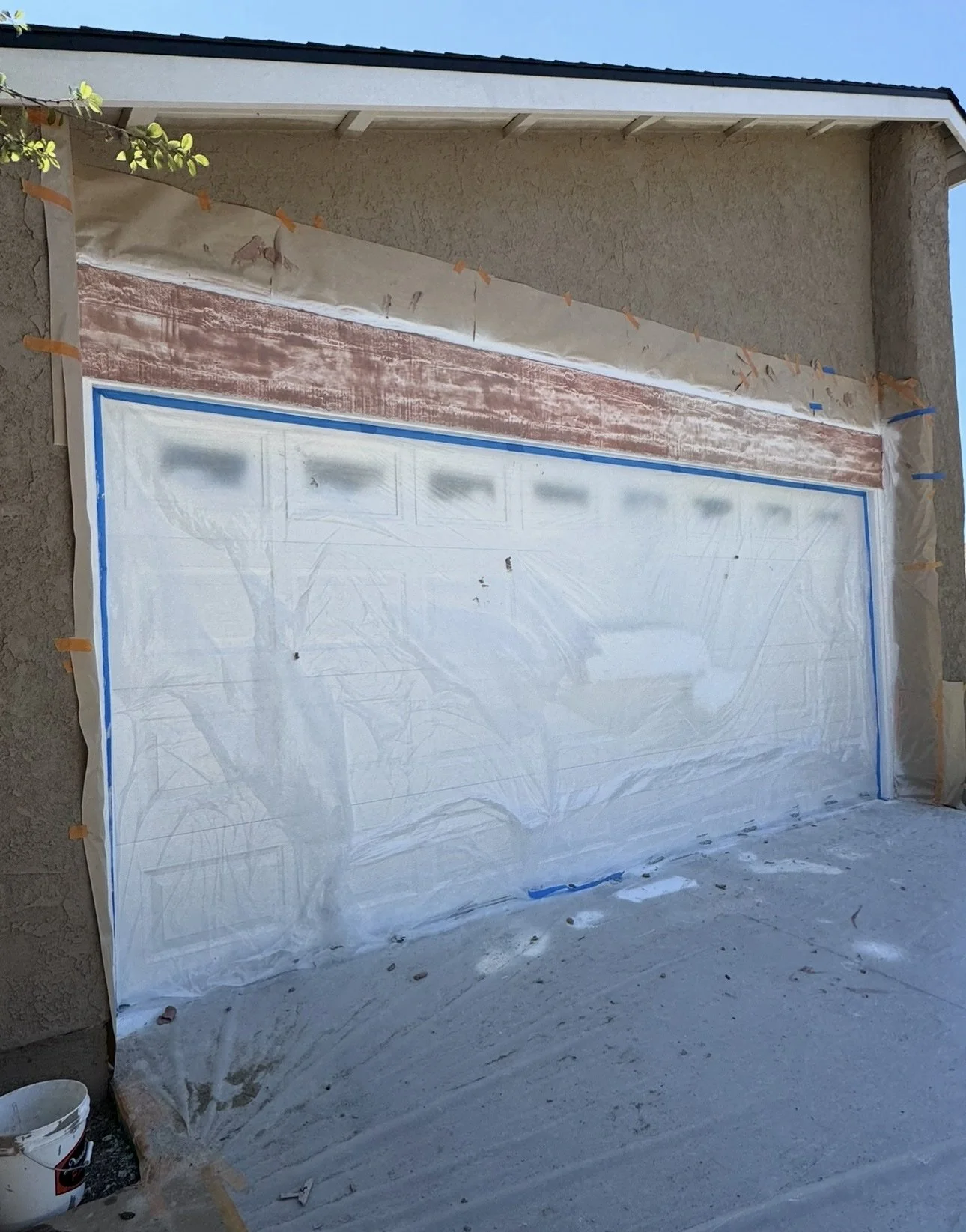 Exterior Painting — Rancho Mission Viejo — Two-story exterior repaint, blue-gray siding