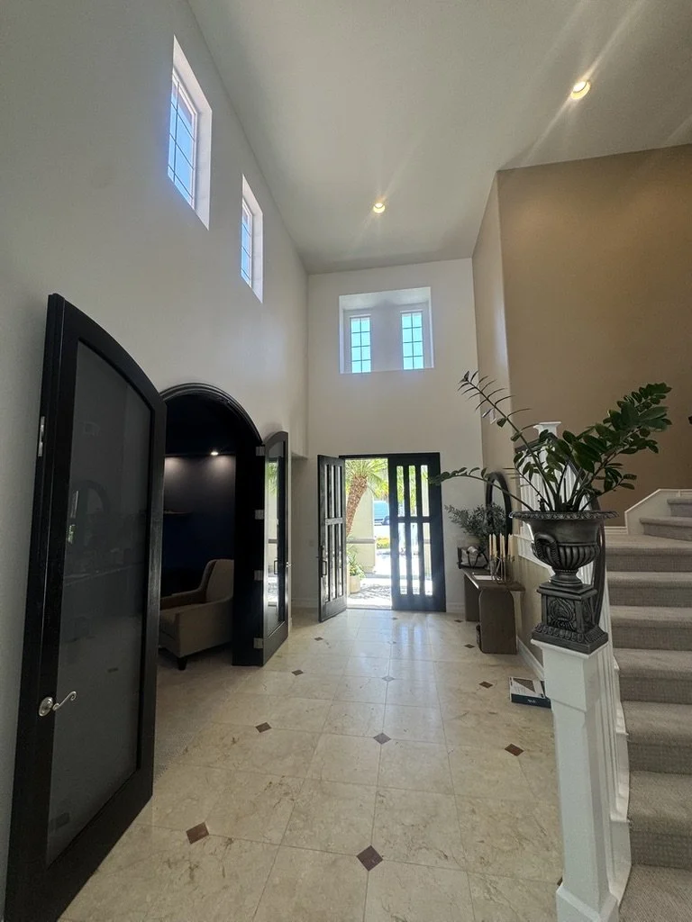 Grand foyer, interior repaint