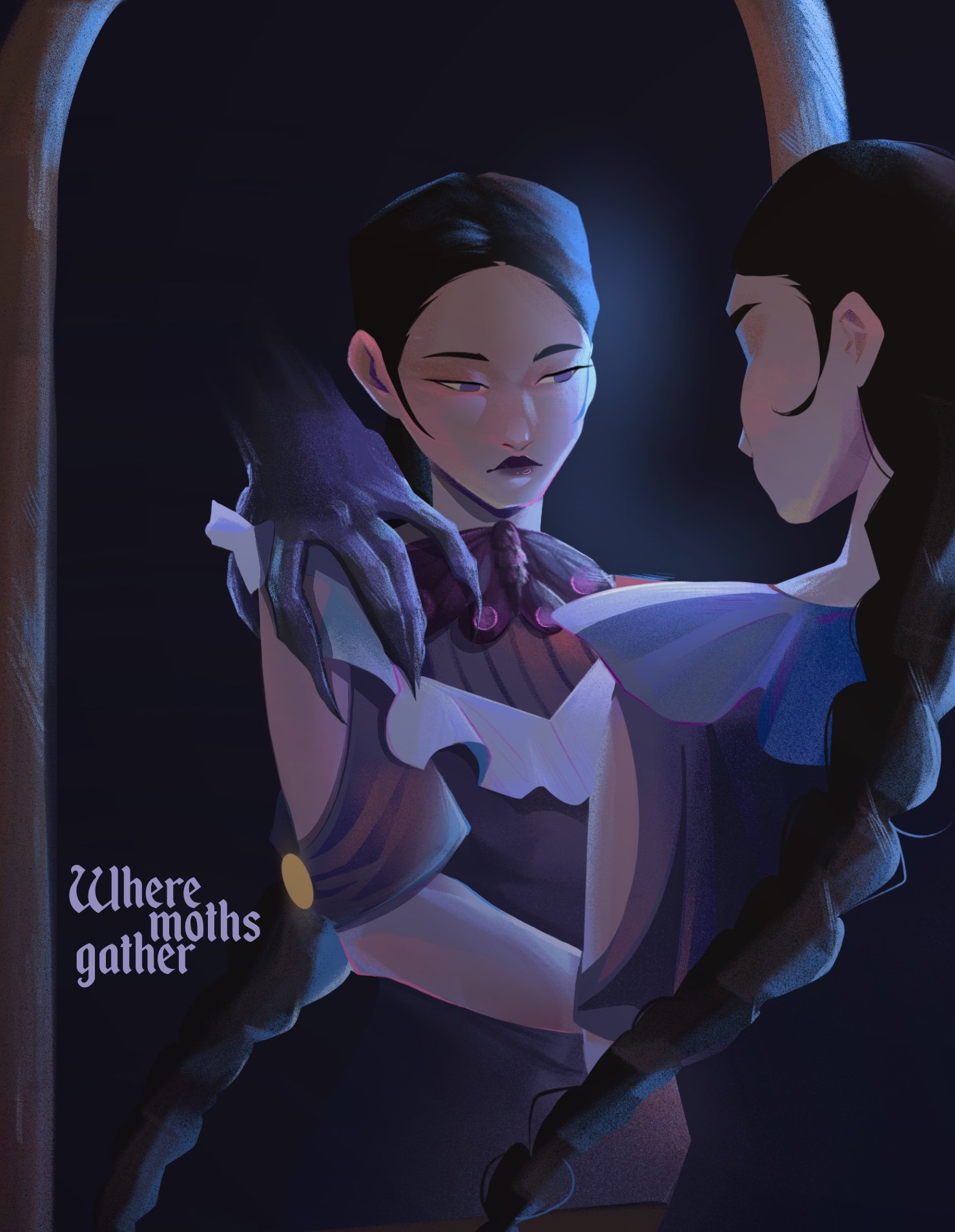 Where moths gather