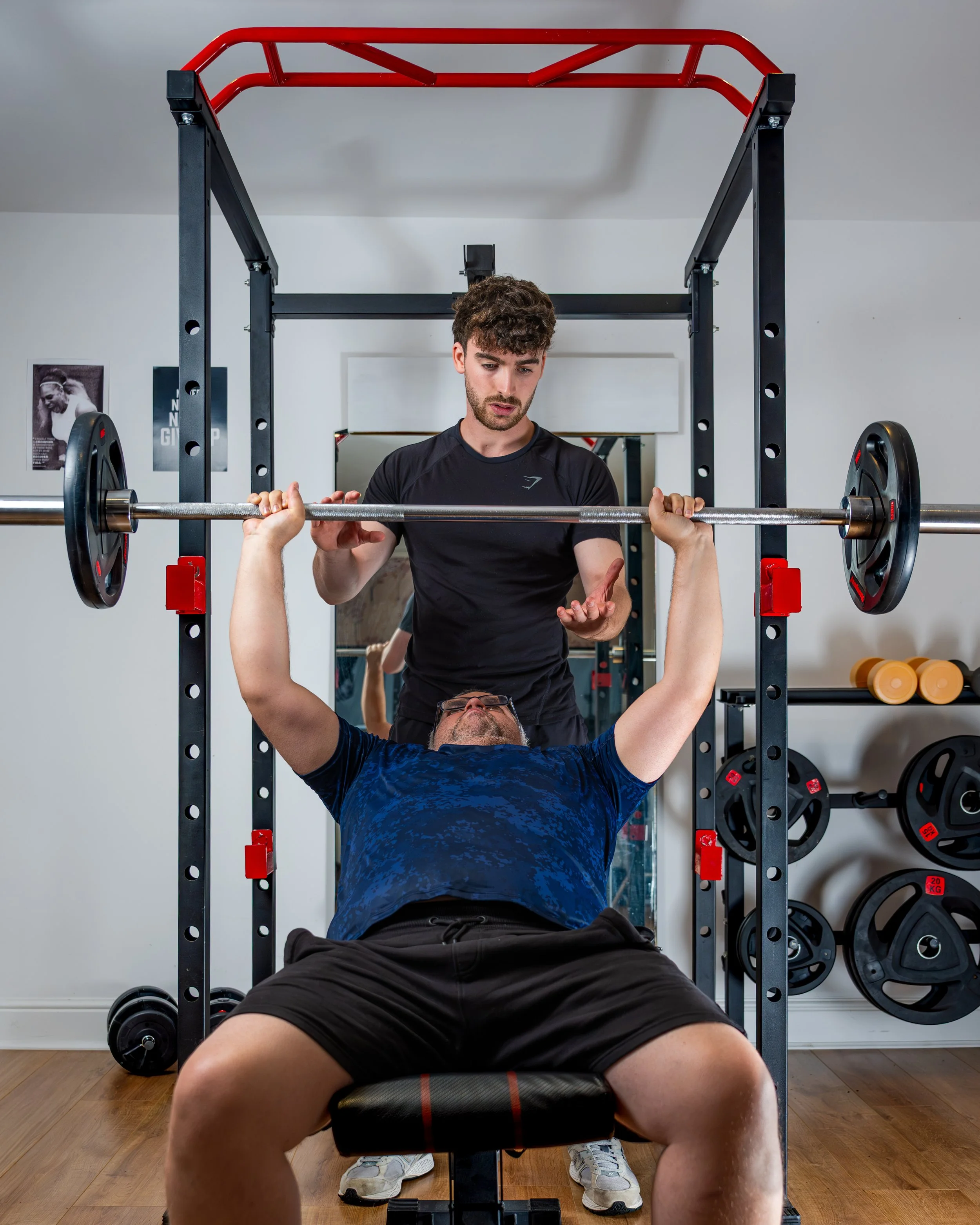 Personal training session at Holmes Core Fitness