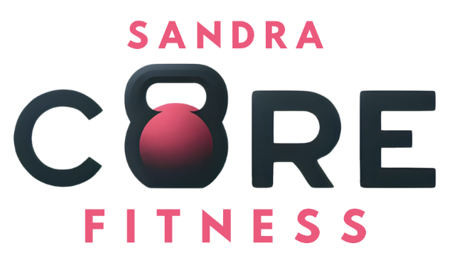 Old logo for Sandra Core Fitness