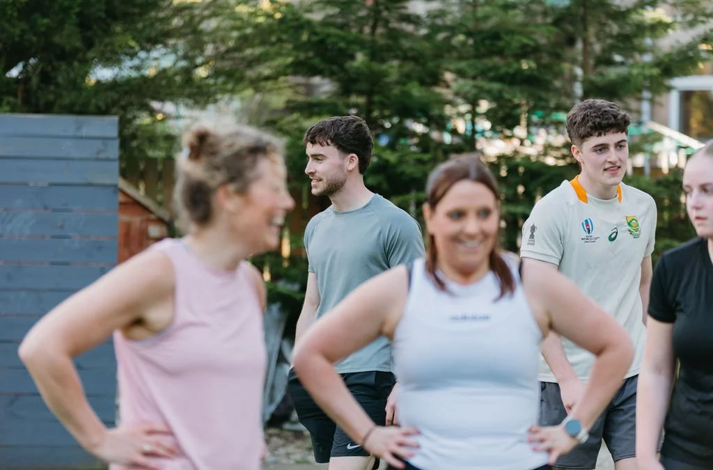 Holmes core group fitness class