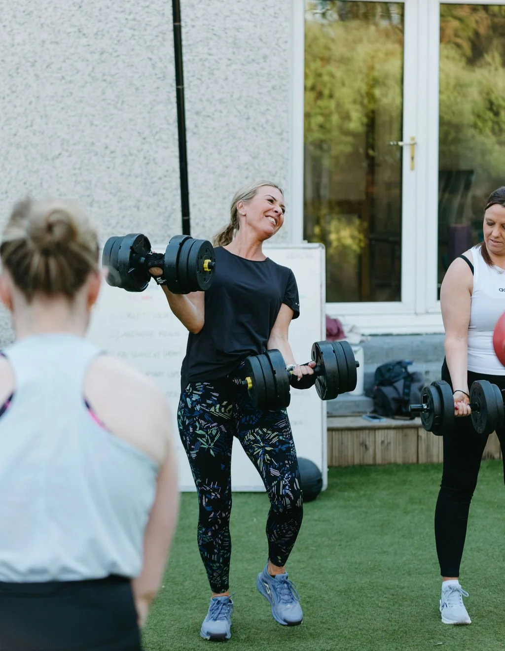 Women enjoying fitness class in Clarkston