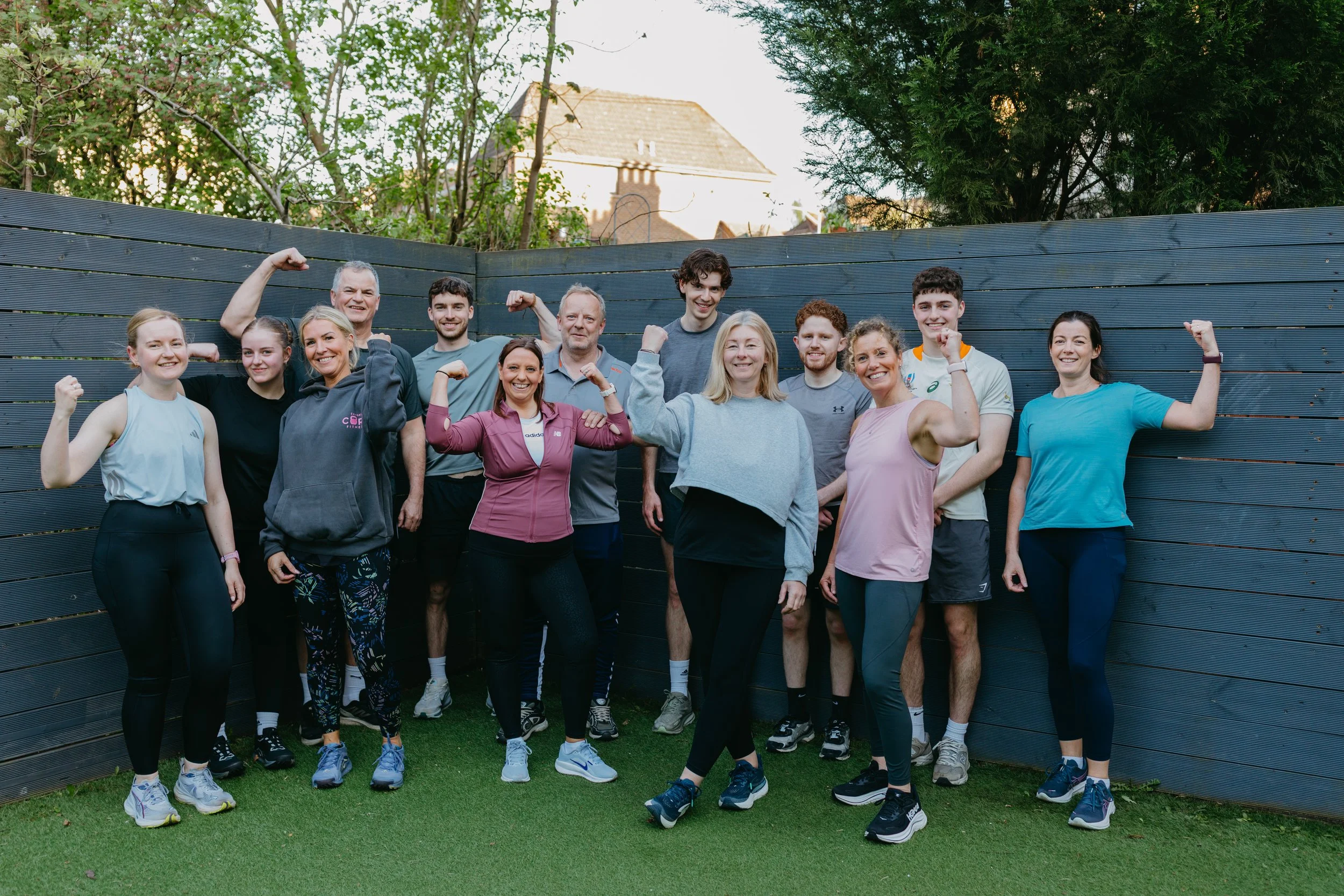 Holmes Core Fitness group training session