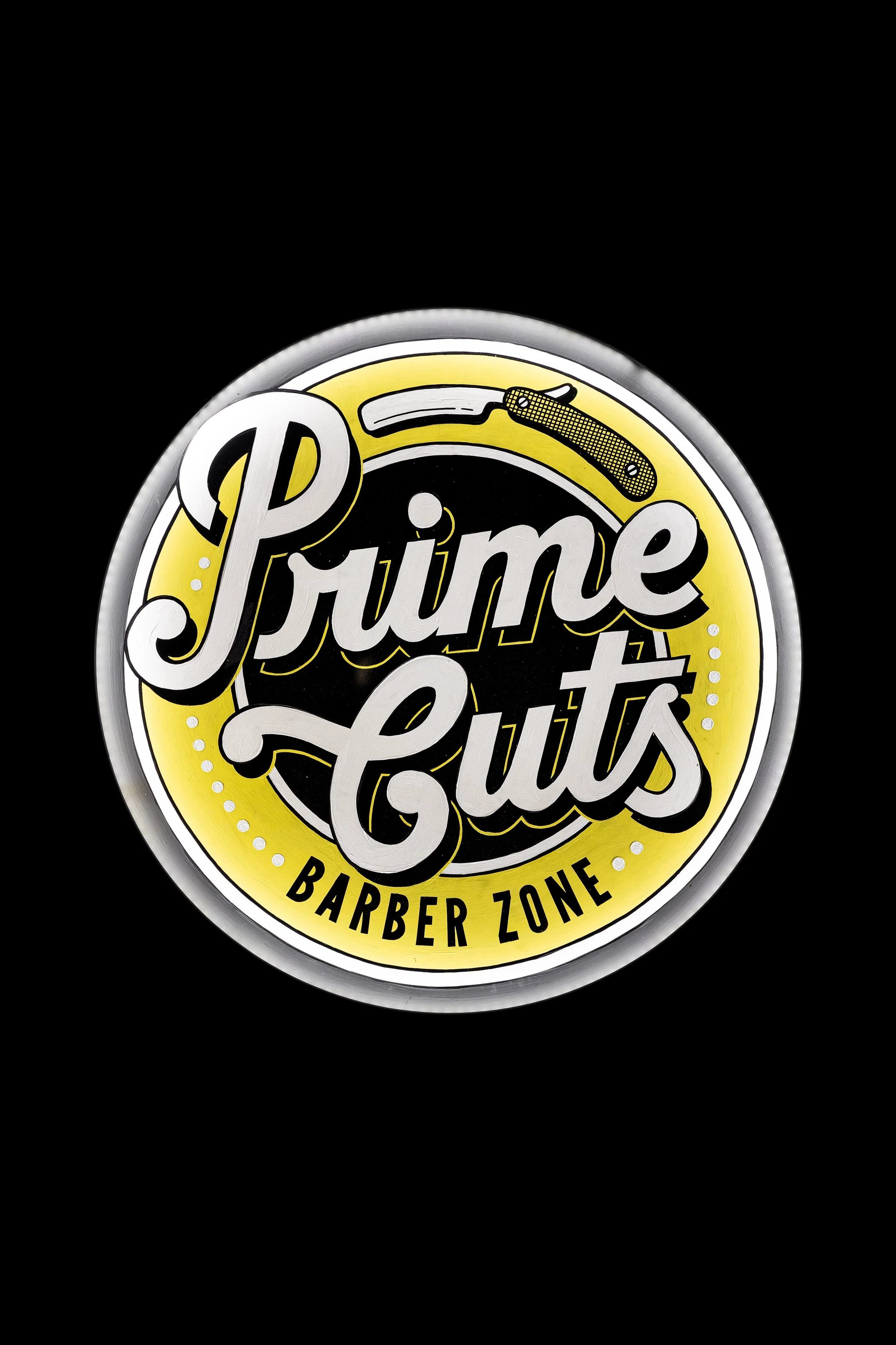 Logo Prime Cuts Barber Zone