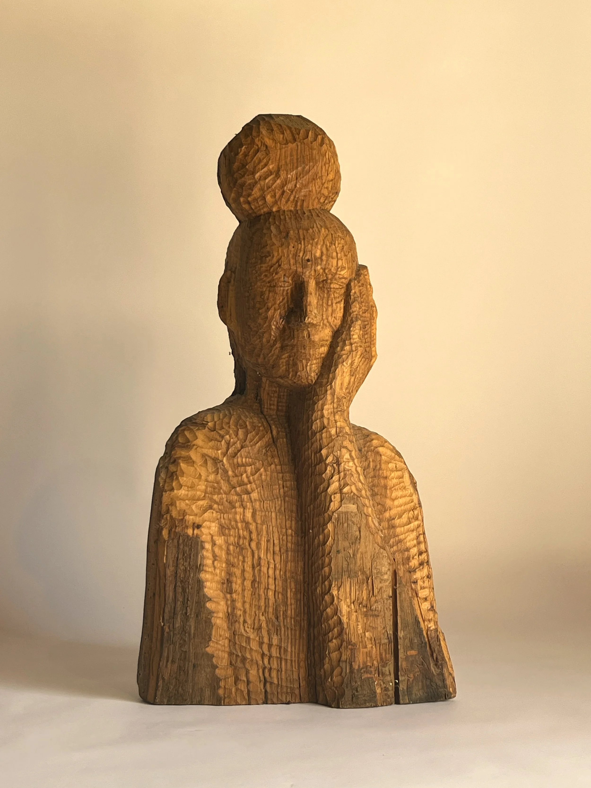 JB, 2025. Oak - 90 x 40 x 25 cm 