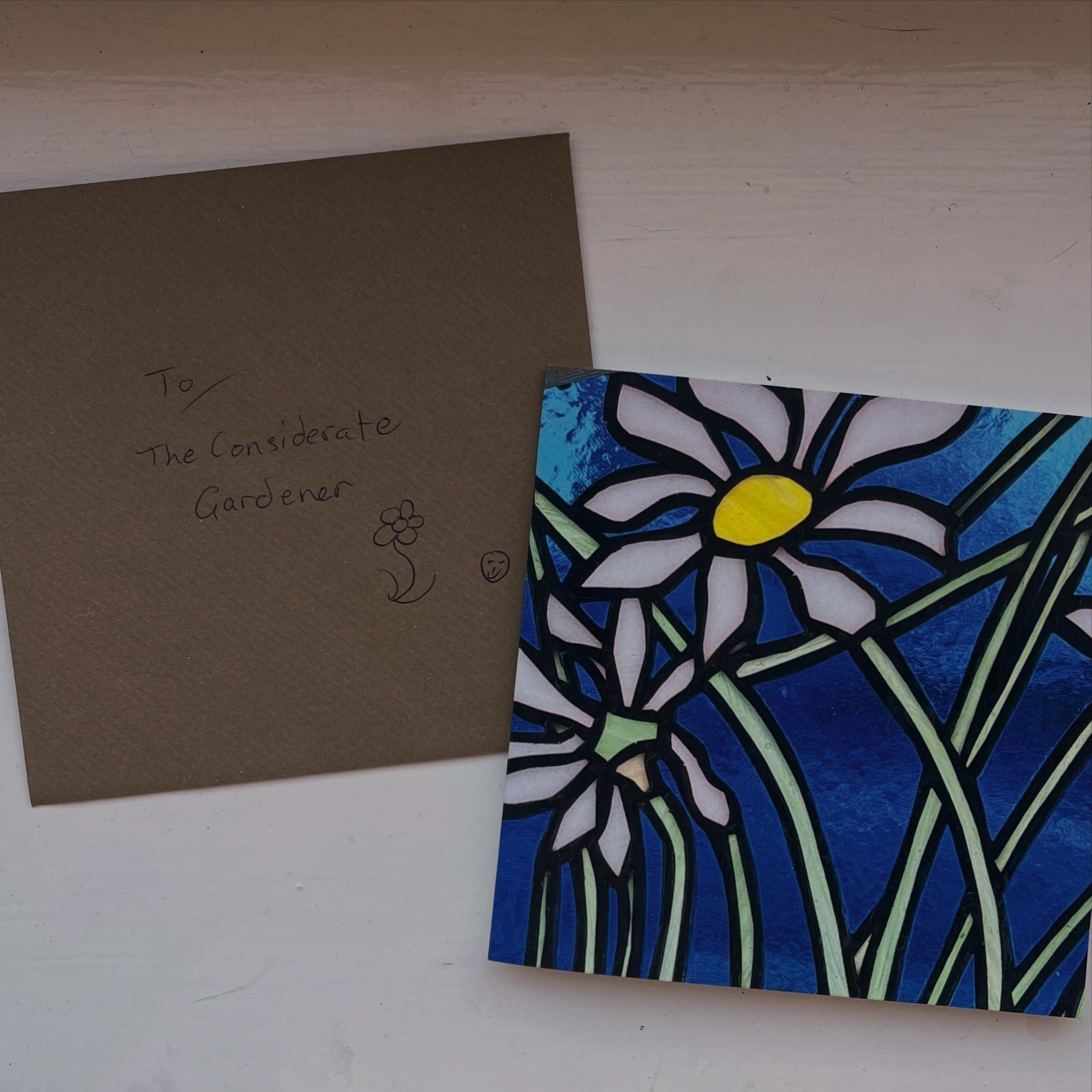 After a trip away to attend several weddings of our close friends, we came back yesterday and saw this lovely letter had come through our letter box💚

Thank you Louise, and everyone who knocks on our door or stops for a chat, for letting us know how