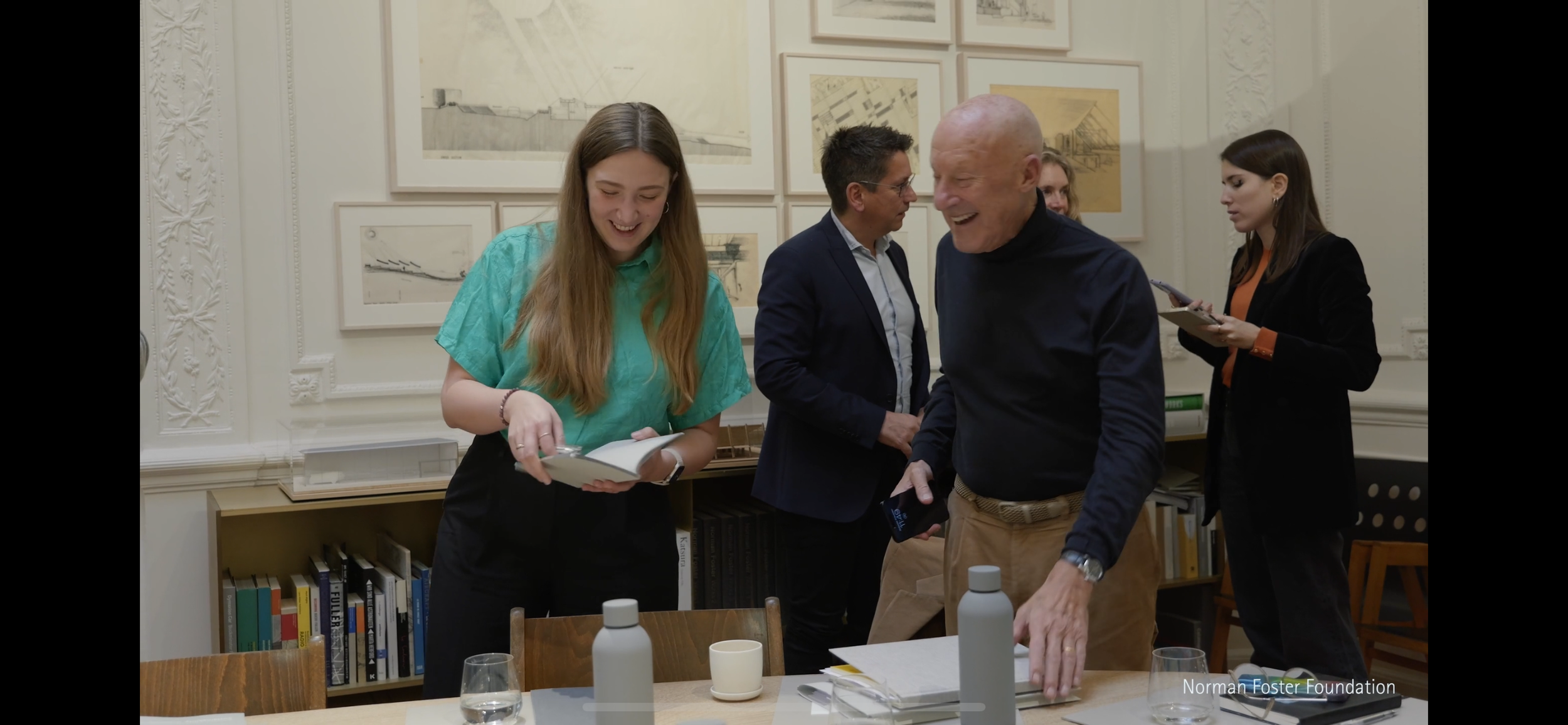 Workshop on more-than-human design, landscape architecture, ecology and sustainability in the built environment at the Norman Foster Institute in Madrid.