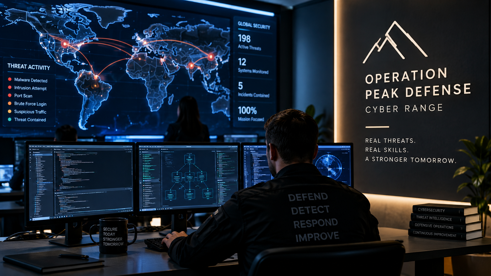 Operation Peak Defense — Cyber Range