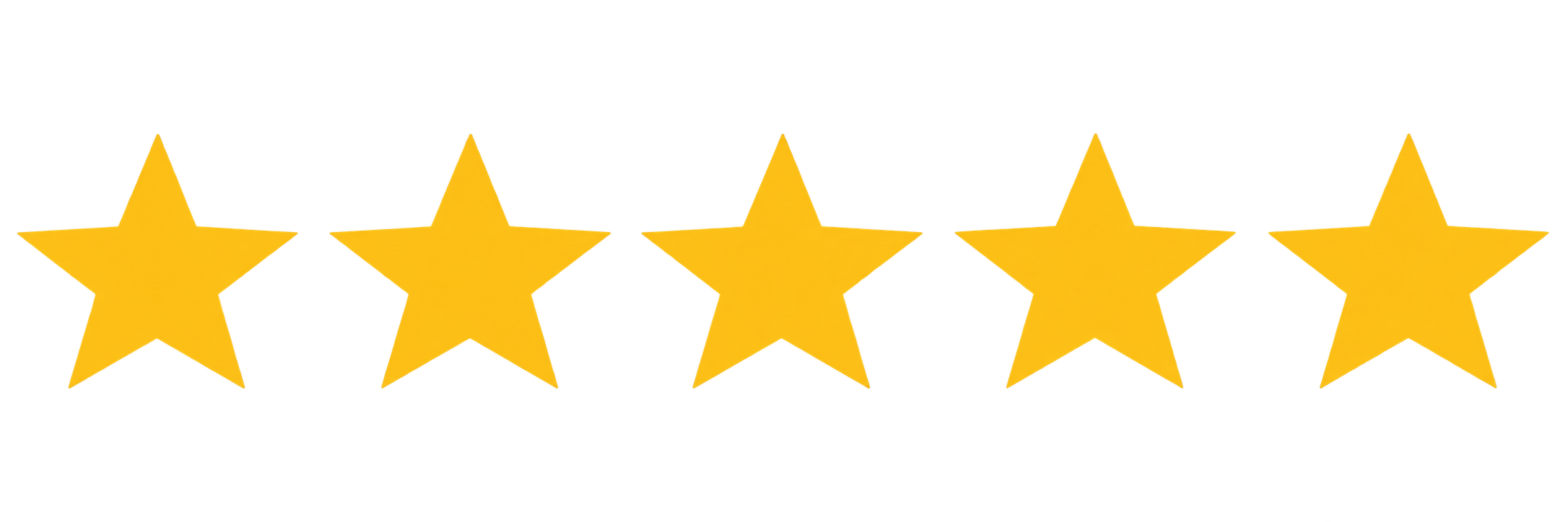 Five gold stars