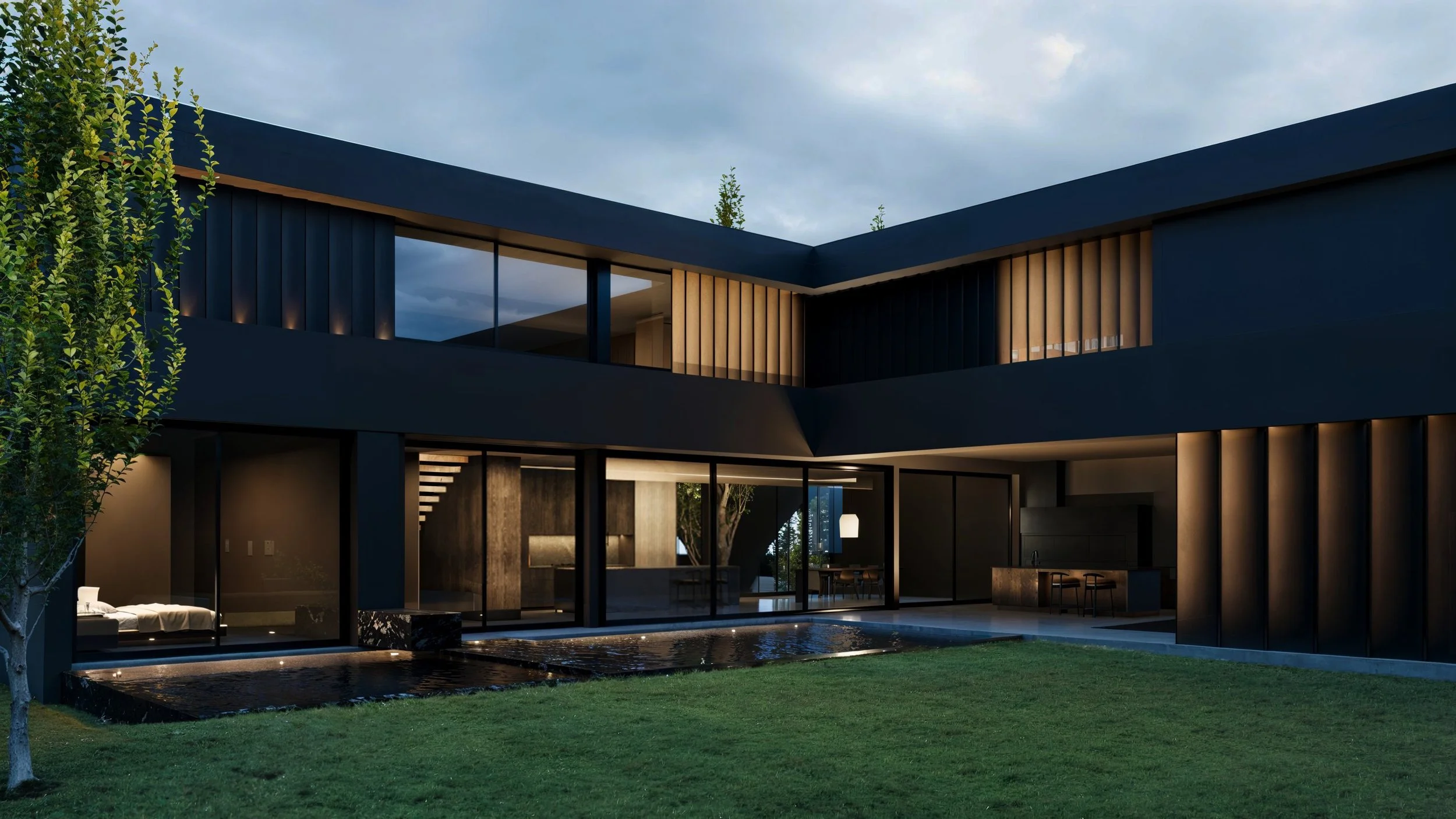 BLACK HOUSE
project by @mogettastudio