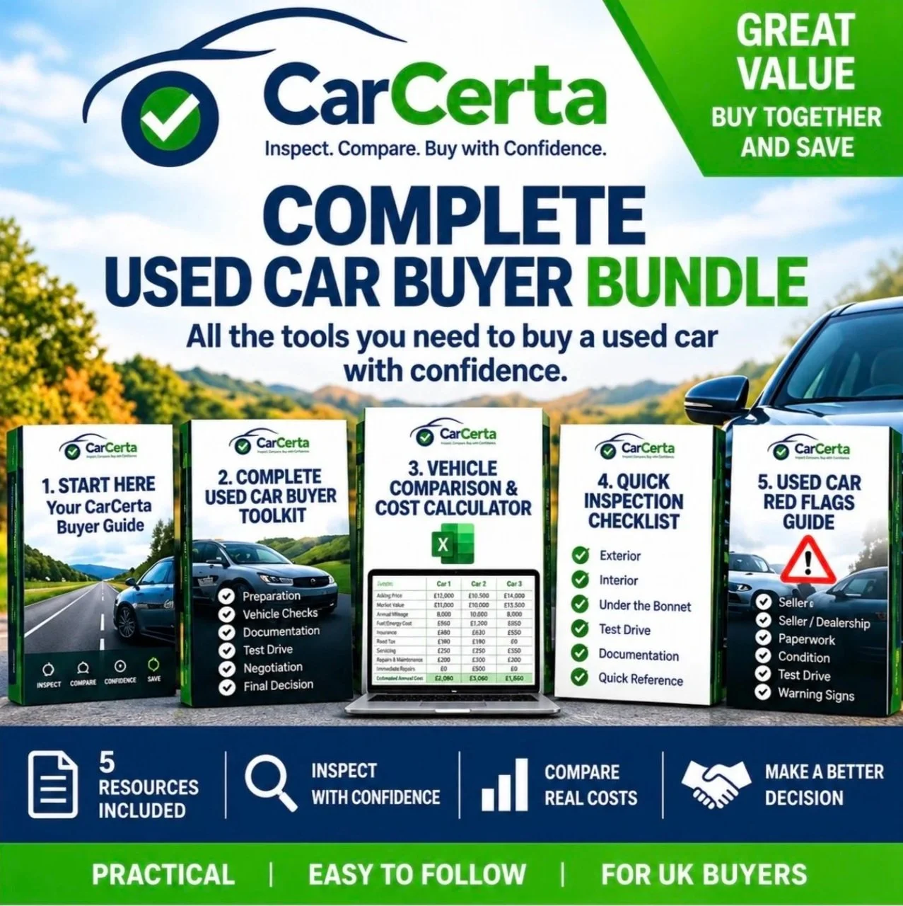 Complete Used Car Buyer Bundle