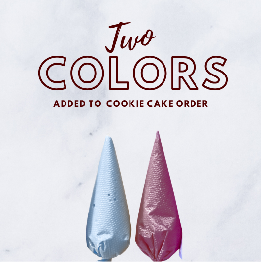 Two Additional Vanilla Buttercream Colors