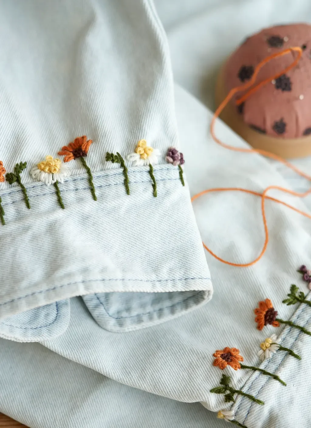 Mercredi 25/11, de 16h à 18h – Atelier broderie avec Ambitieuse Upcycling