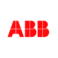ABB-logo i rødt på hvit bakgrunn