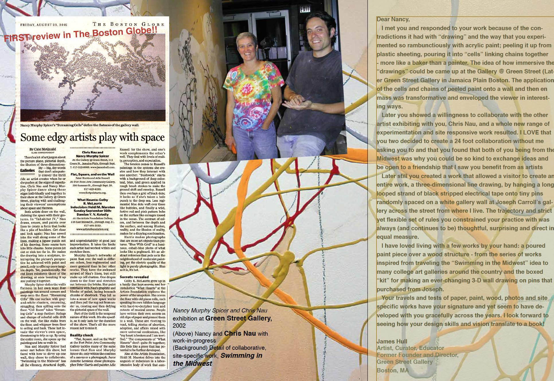   The Archive Project,  page spread, 2018, hand-bound artists book, 104 pages, 11” x 8.5” 