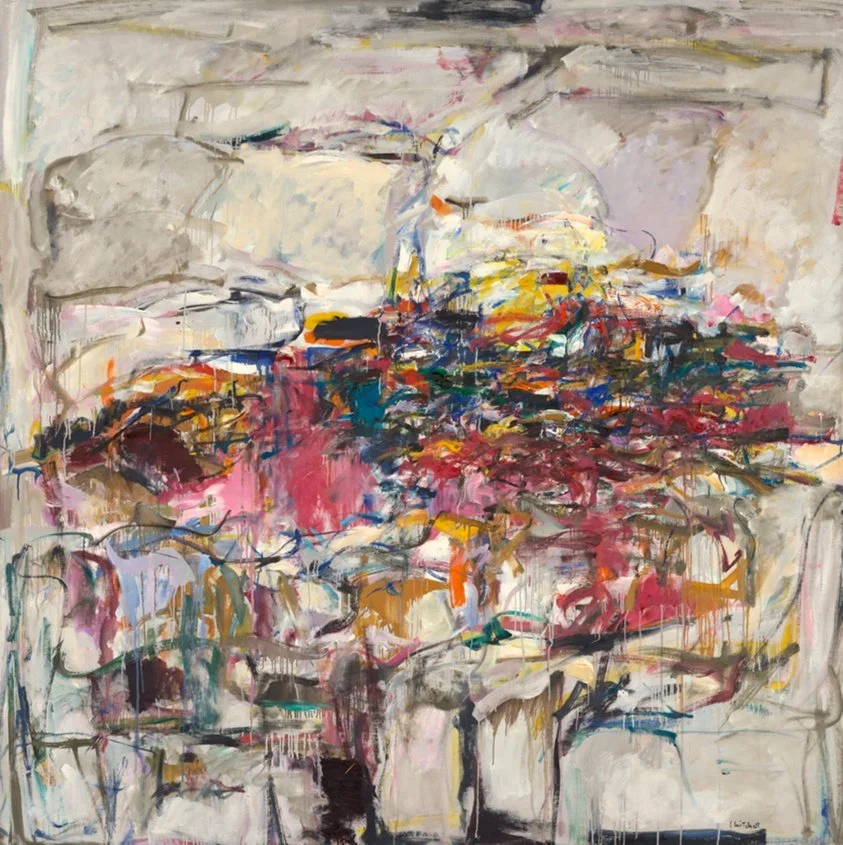   City Landscape  by Joan Mitchell, Art Institute of Chicago, focus of  Drawing Attention  performance, 2017 
