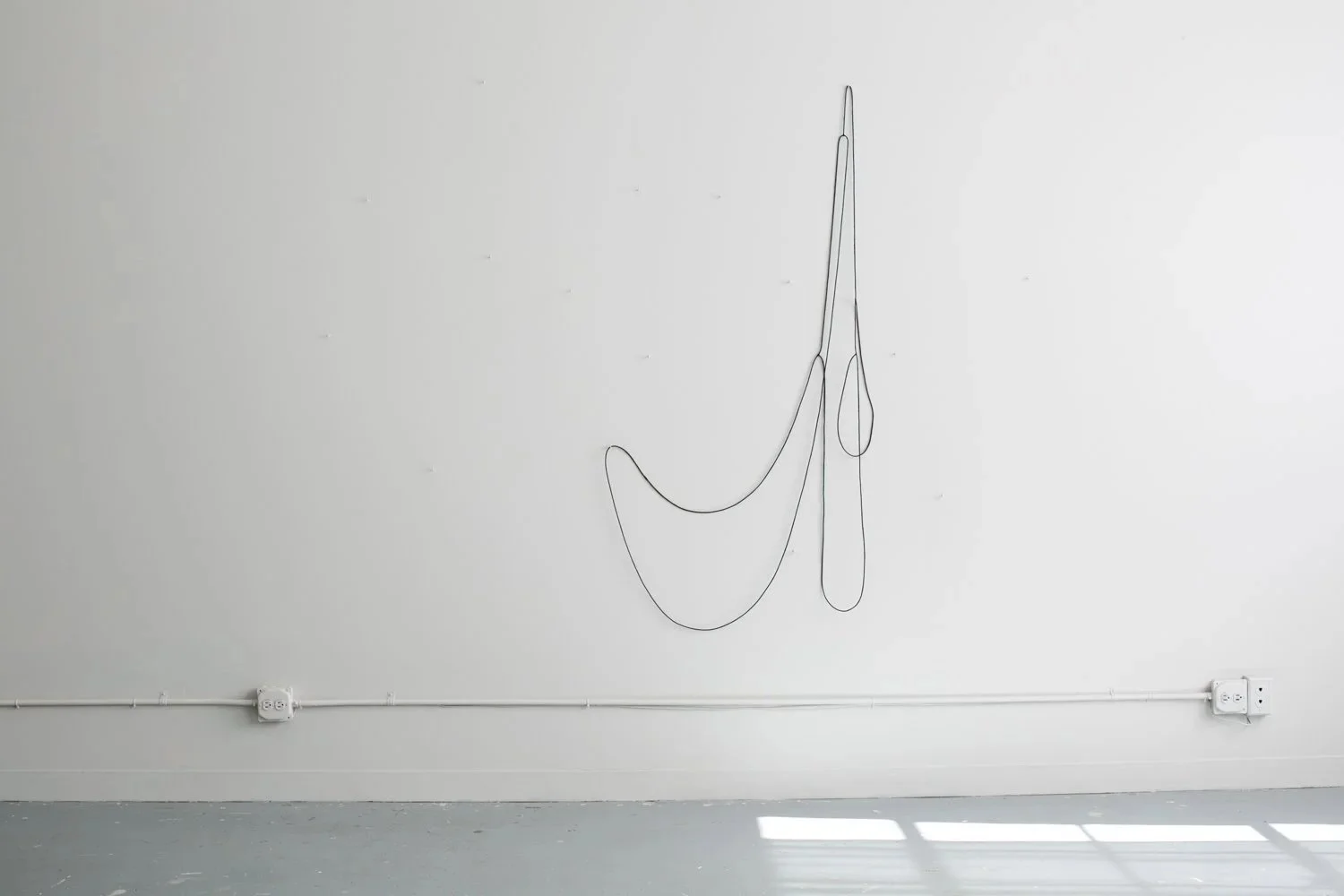   Hanging Drawings (20 successive drawings, unique and unrehearsed),  documentation of participatory performance 