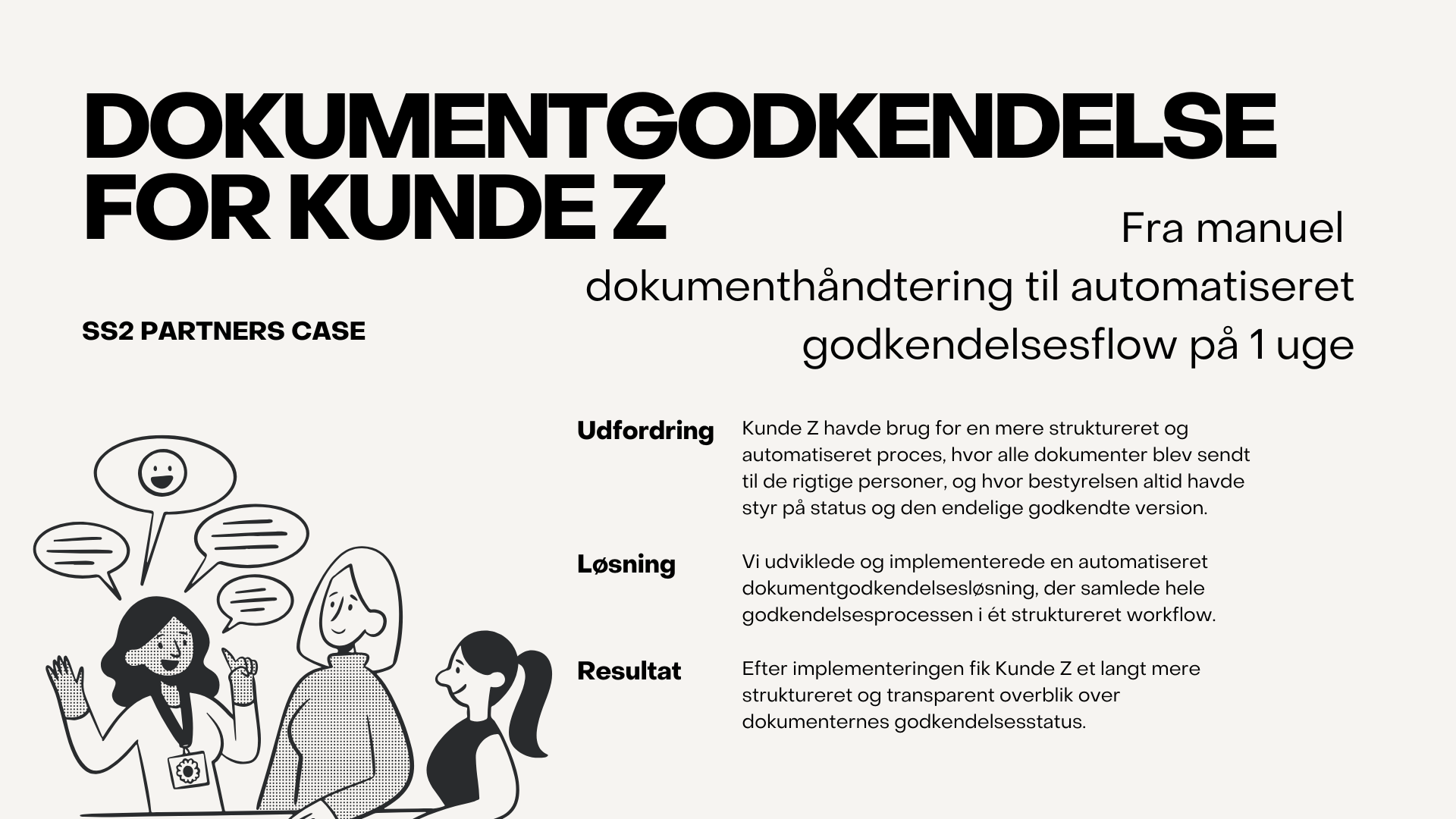 Dokumentgodkendelse for Kunde Z