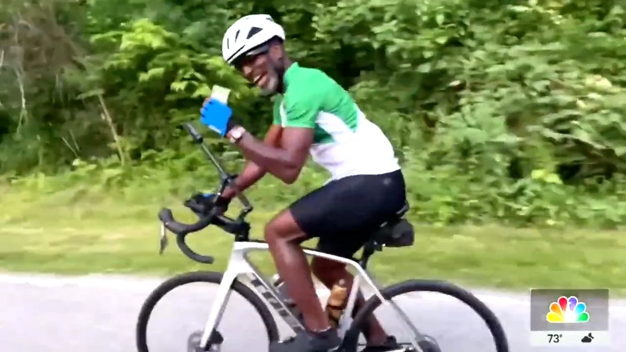 NBC10 Philadelphia Kirk Charles Bike America 2024