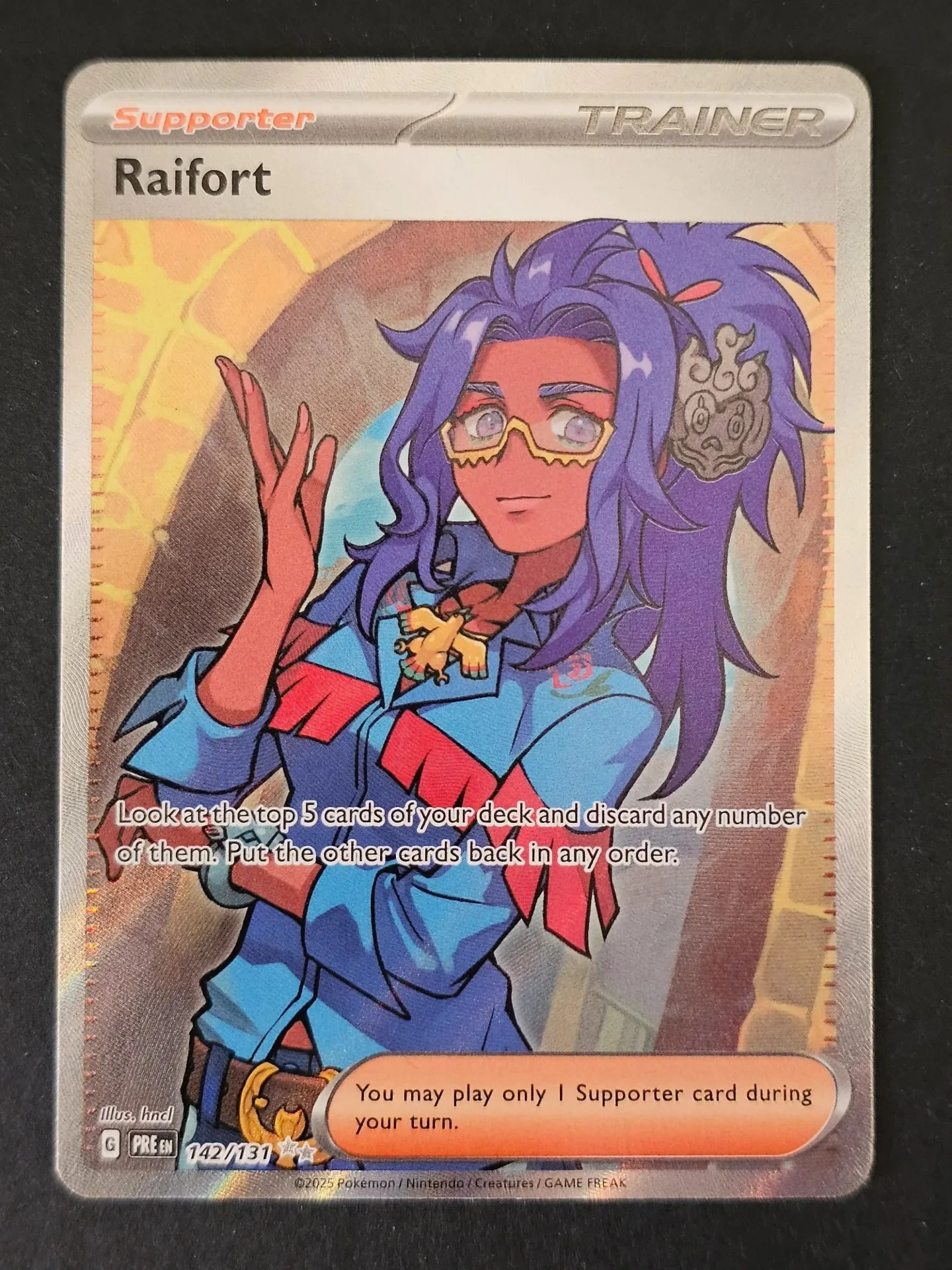Raifort 142/131 - Ultra Rare Pokemon Prismatic Evolutions
