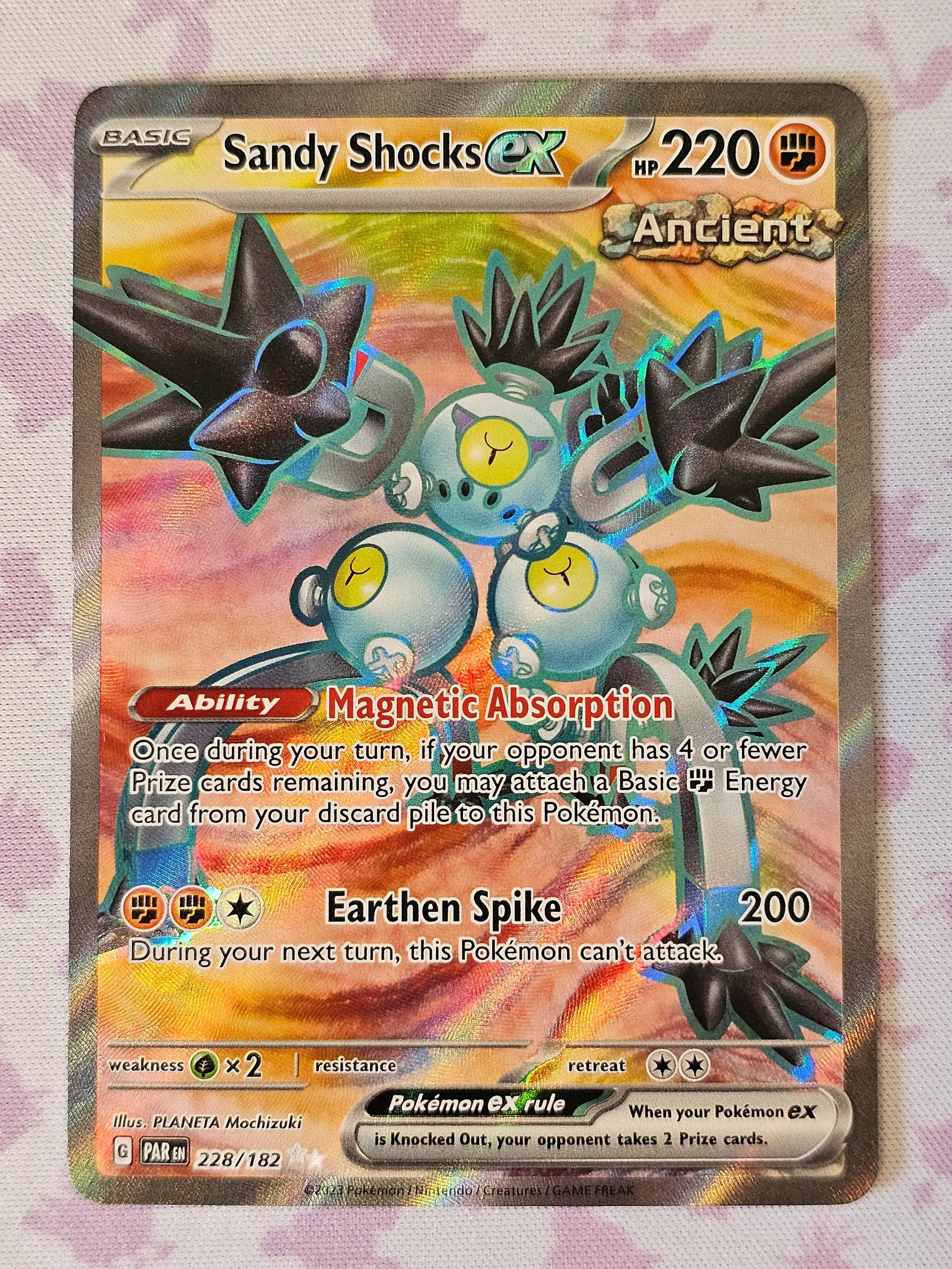 Sandy Shocks 228/182 - Ultra Rare Pokemon Paradox Rift