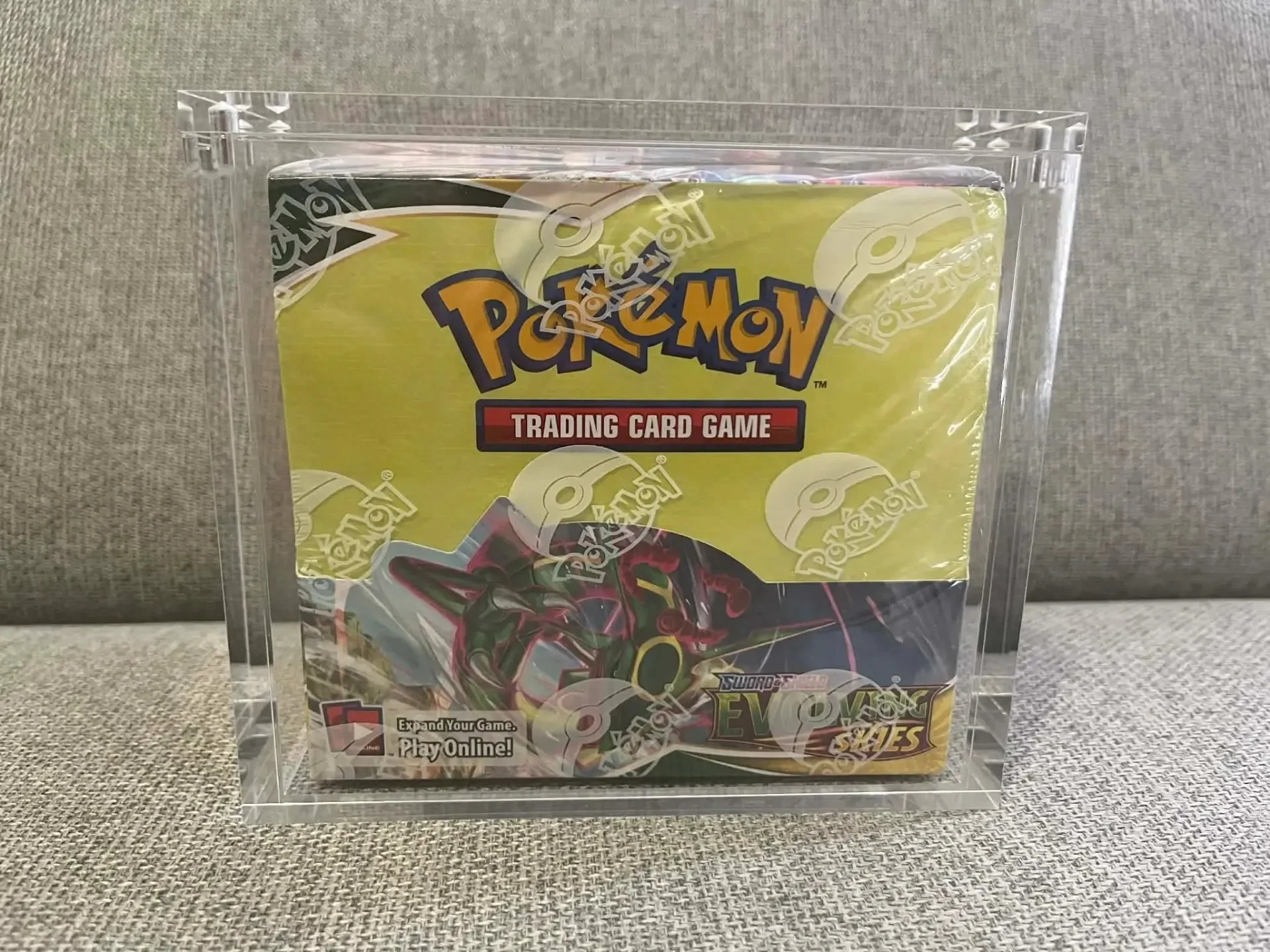 Acrylic Case For English Pokemon Booster Box